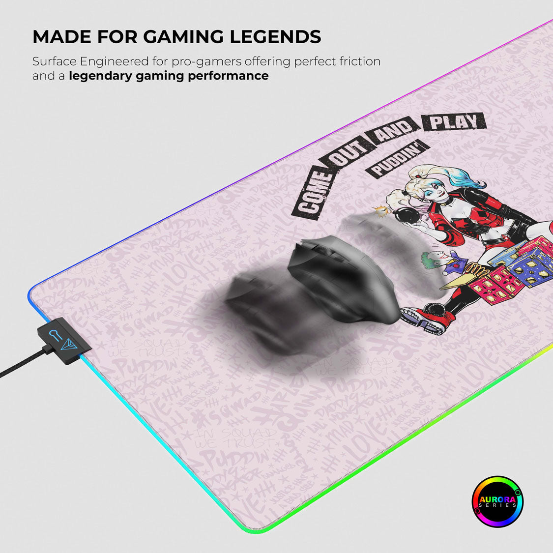 Harley Quinn Gaming Mouse Pad 
