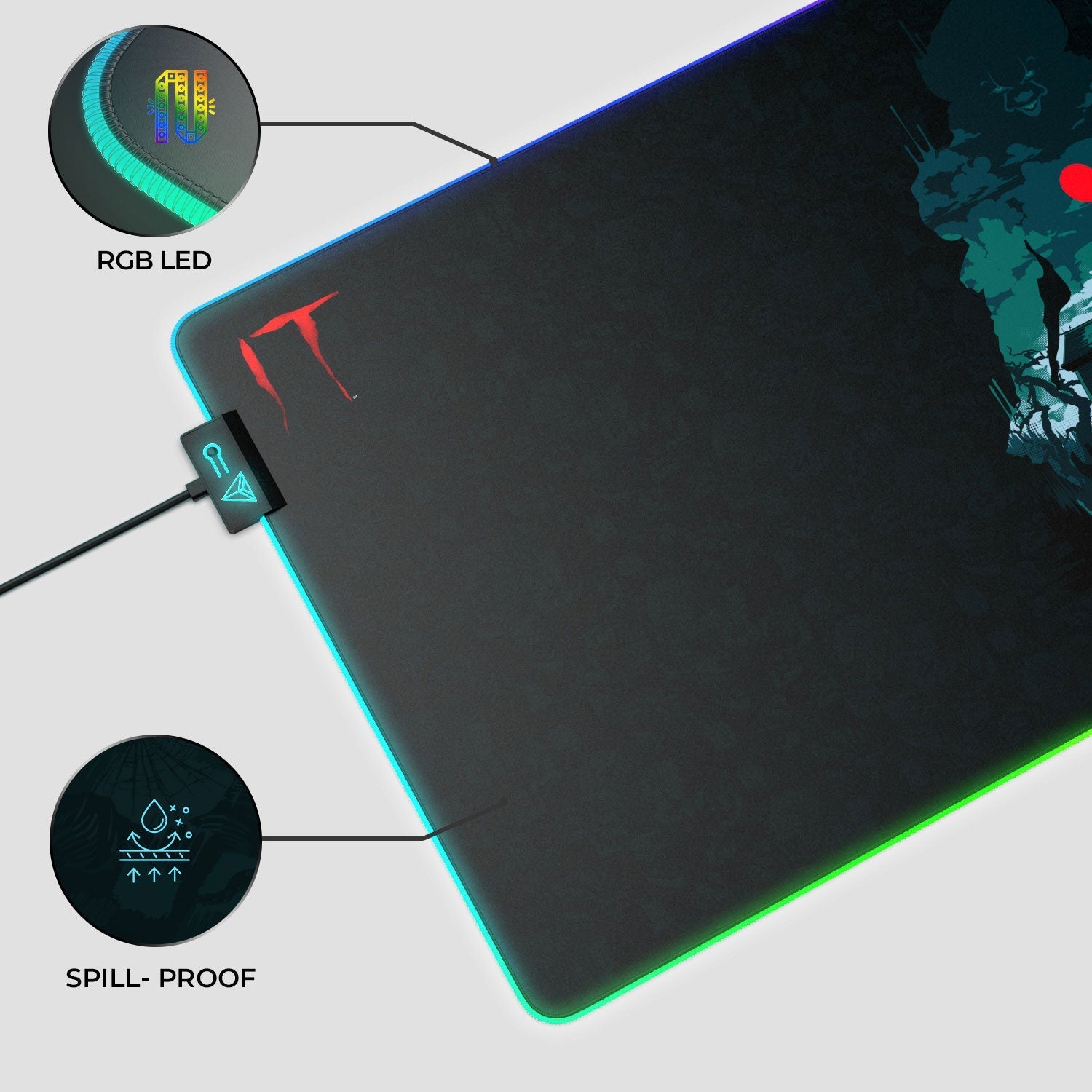 IT - Nightmare Gaming Mouse Pad 