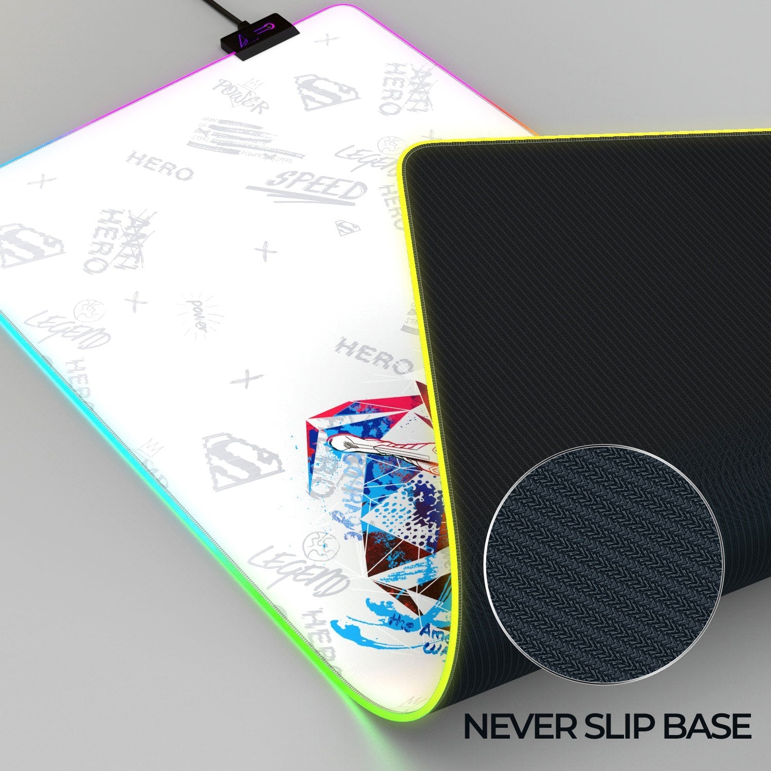 Superman - Truth Honor Courage Gaming Mouse Pad 