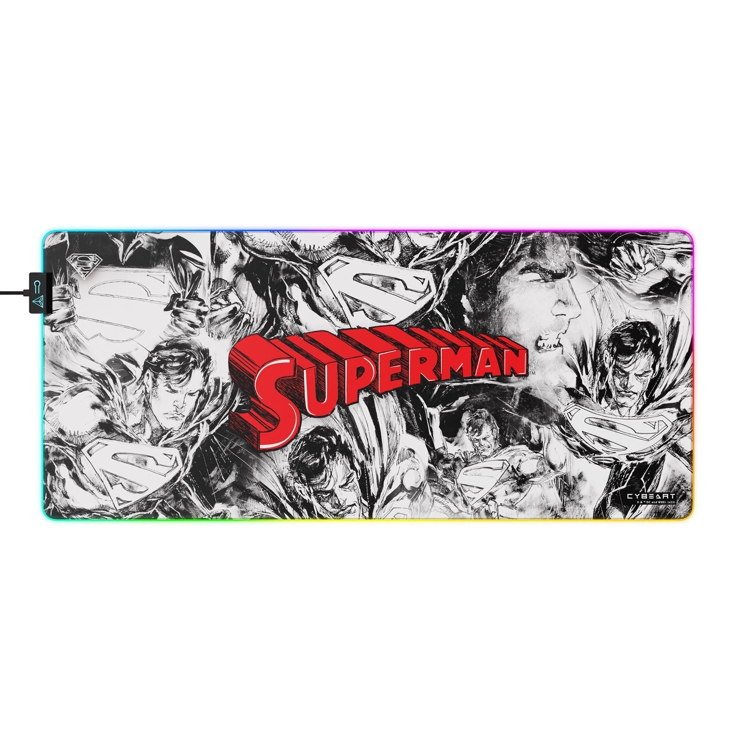 Superman Jim Lee Edition Gaming Mouse Pad 