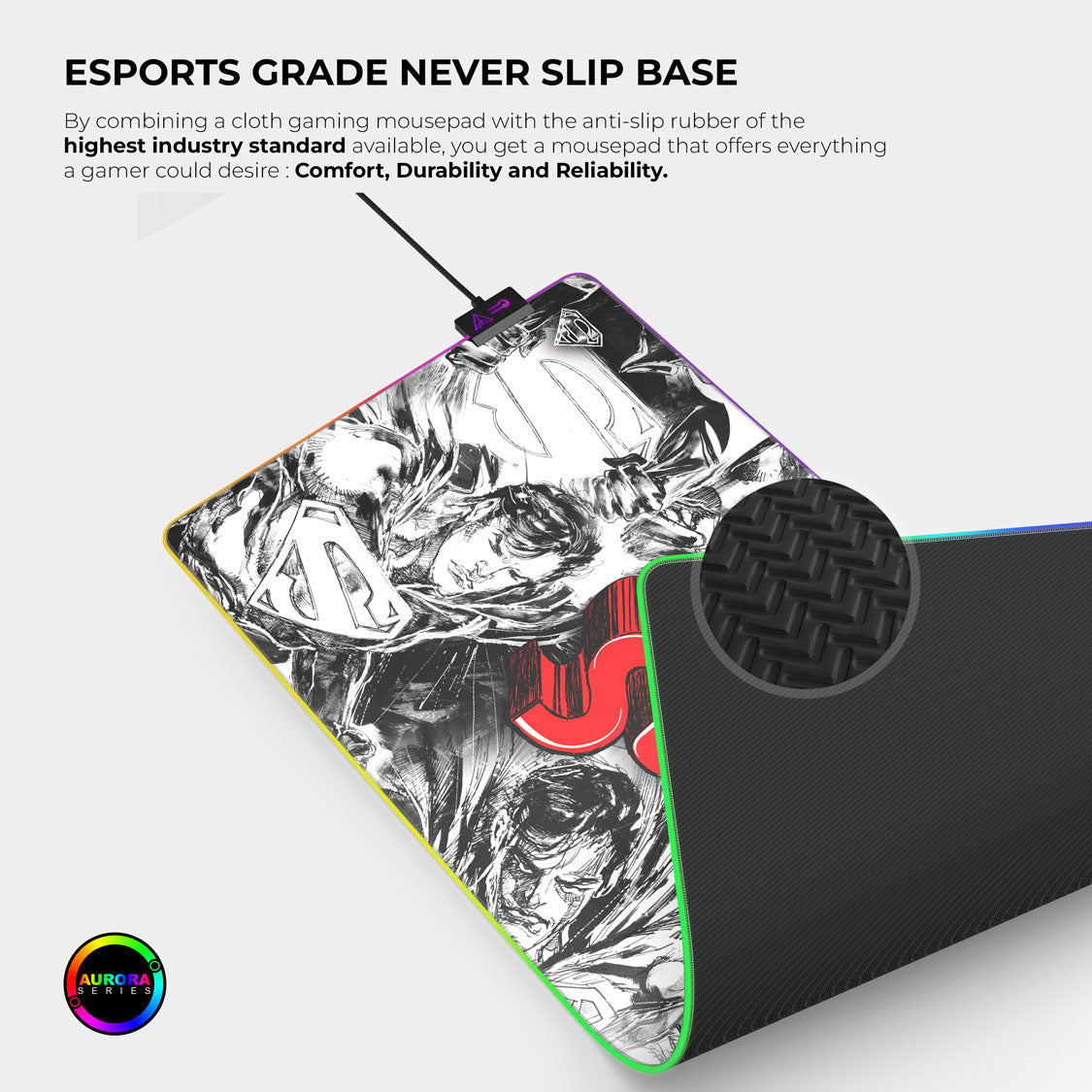 Superman Jim Lee Edition Gaming Mouse Pad 