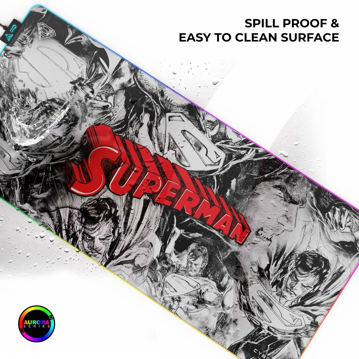 Superman Jim Lee Edition Gaming Mouse Pad 