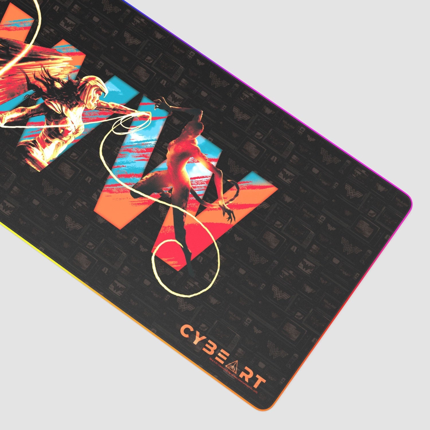 Wonder Woman Vs. Cheetah Gaming Mouse Pad 