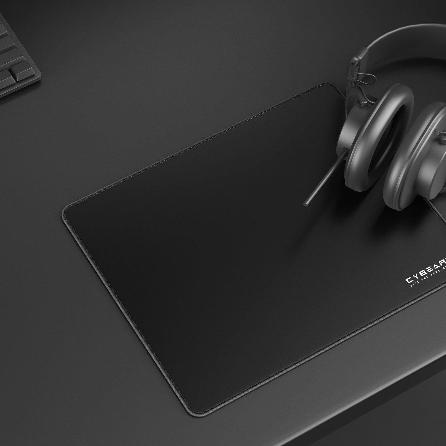 Ghost (Black) Gaming Mouse Pad 