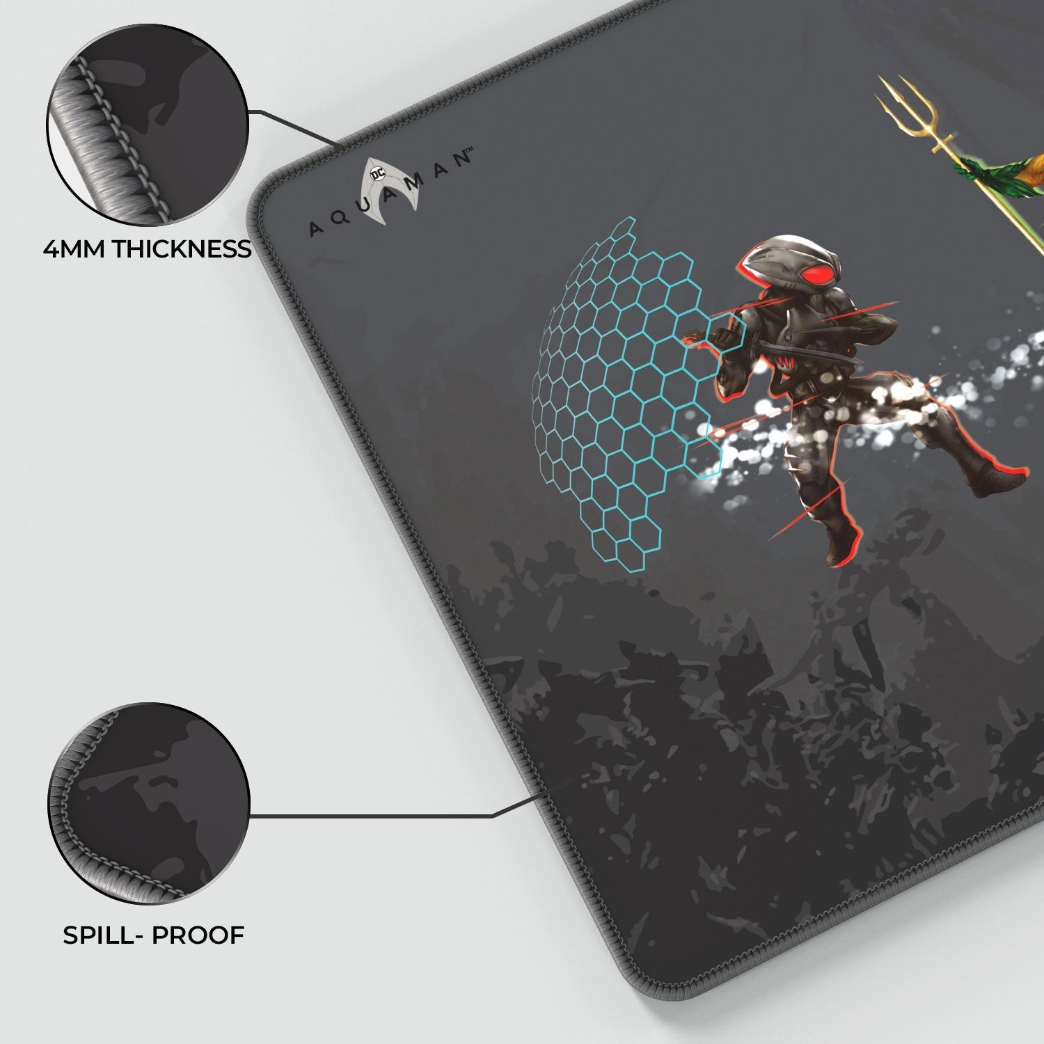 Aquaman Vs. Black Manta Gaming Mouse Pad 
