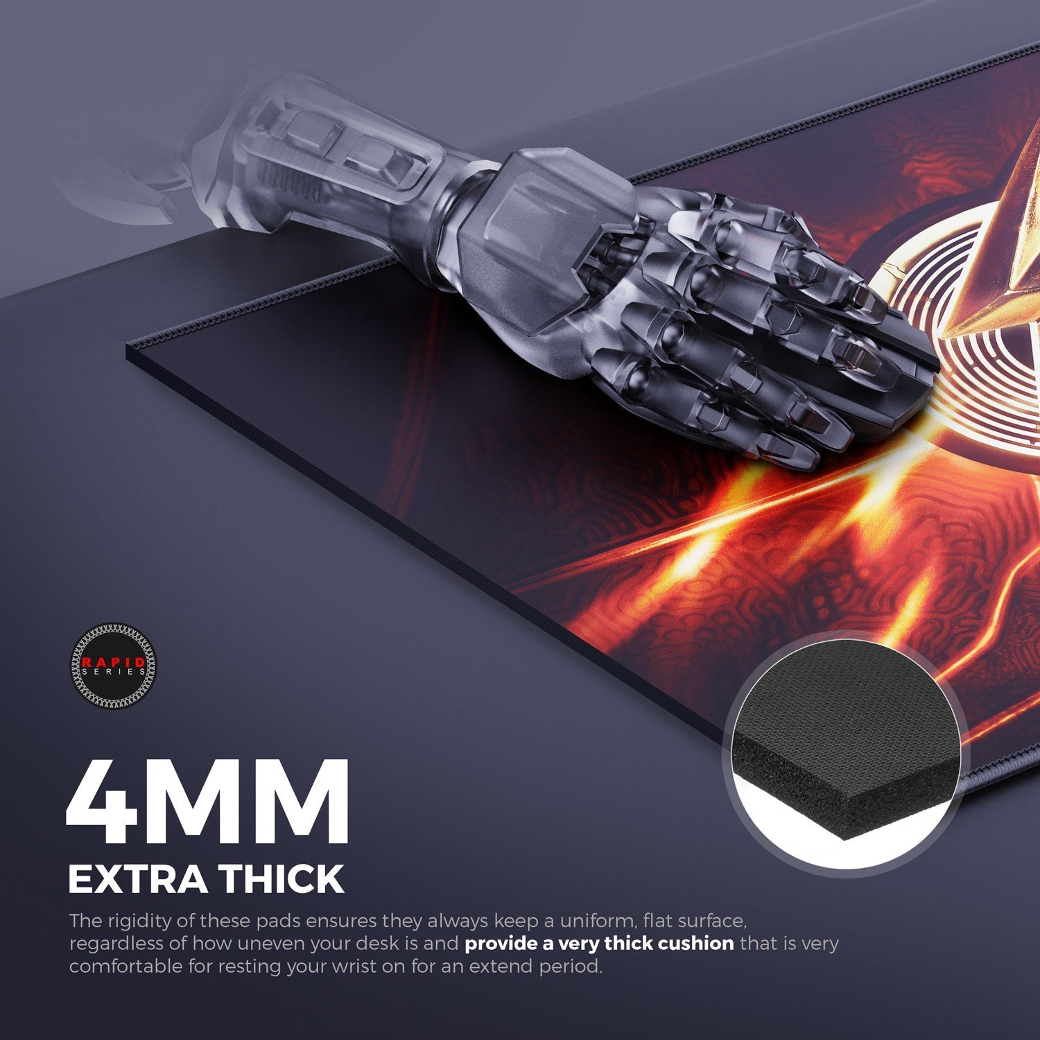 The Flash Gaming Mouse Pad 