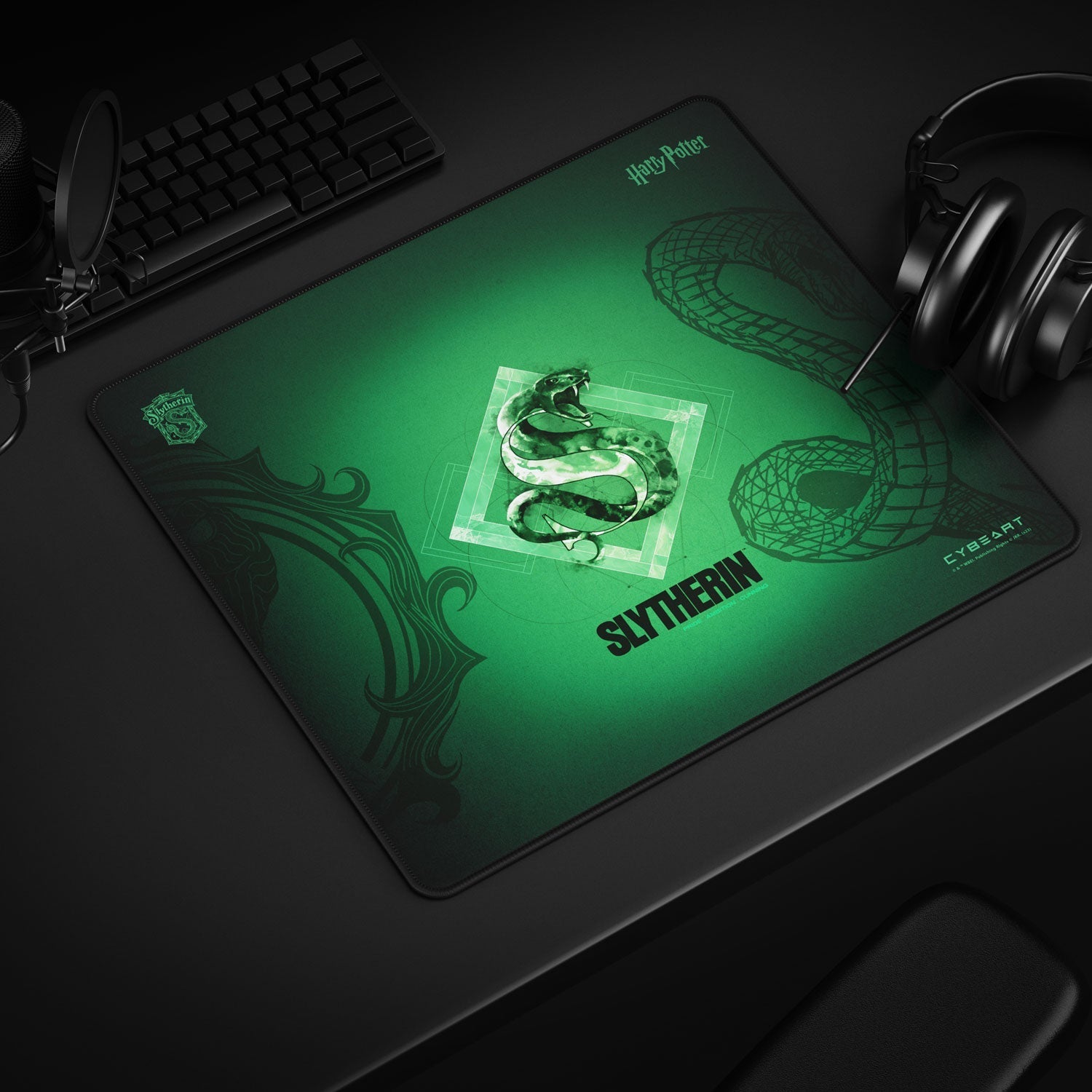 Slytherin Gaming Mouse Pad 