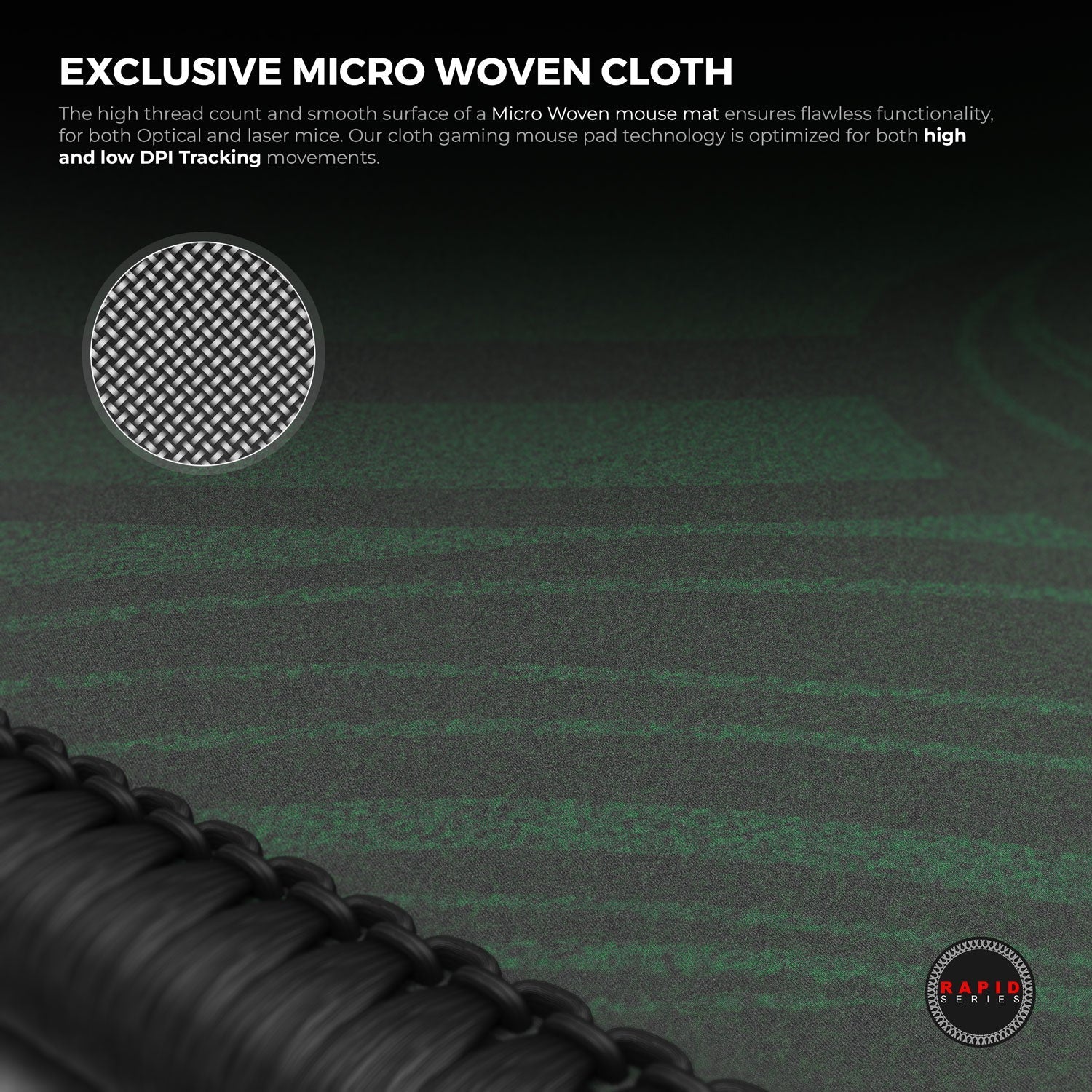 Slytherin Gaming Mouse Pad 