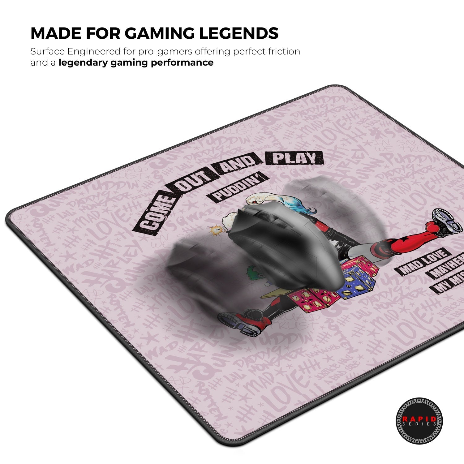 Harley Quinn Gaming Mouse Pad 