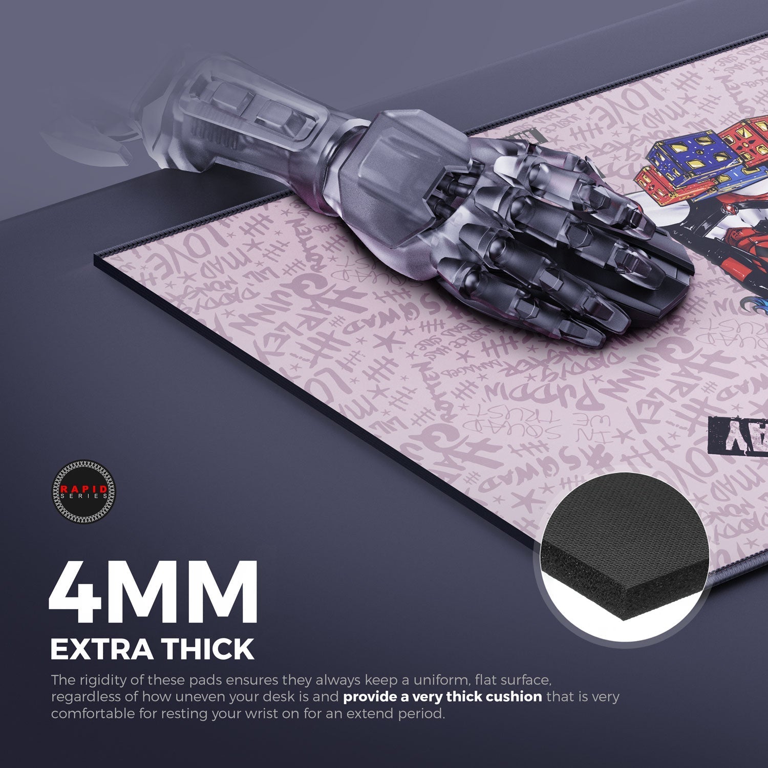 Harley Quinn Gaming Mouse Pad 