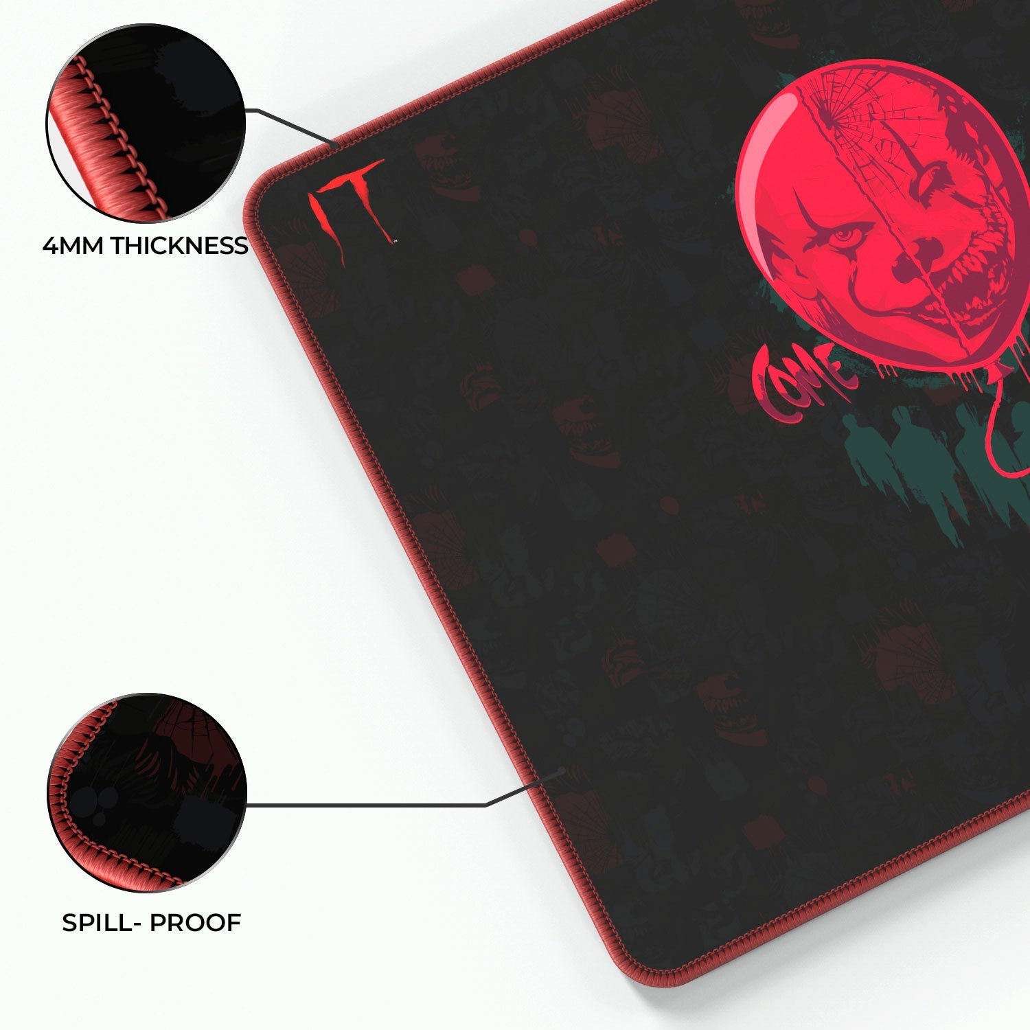 IT - COME HOME Gaming Mouse Pad 