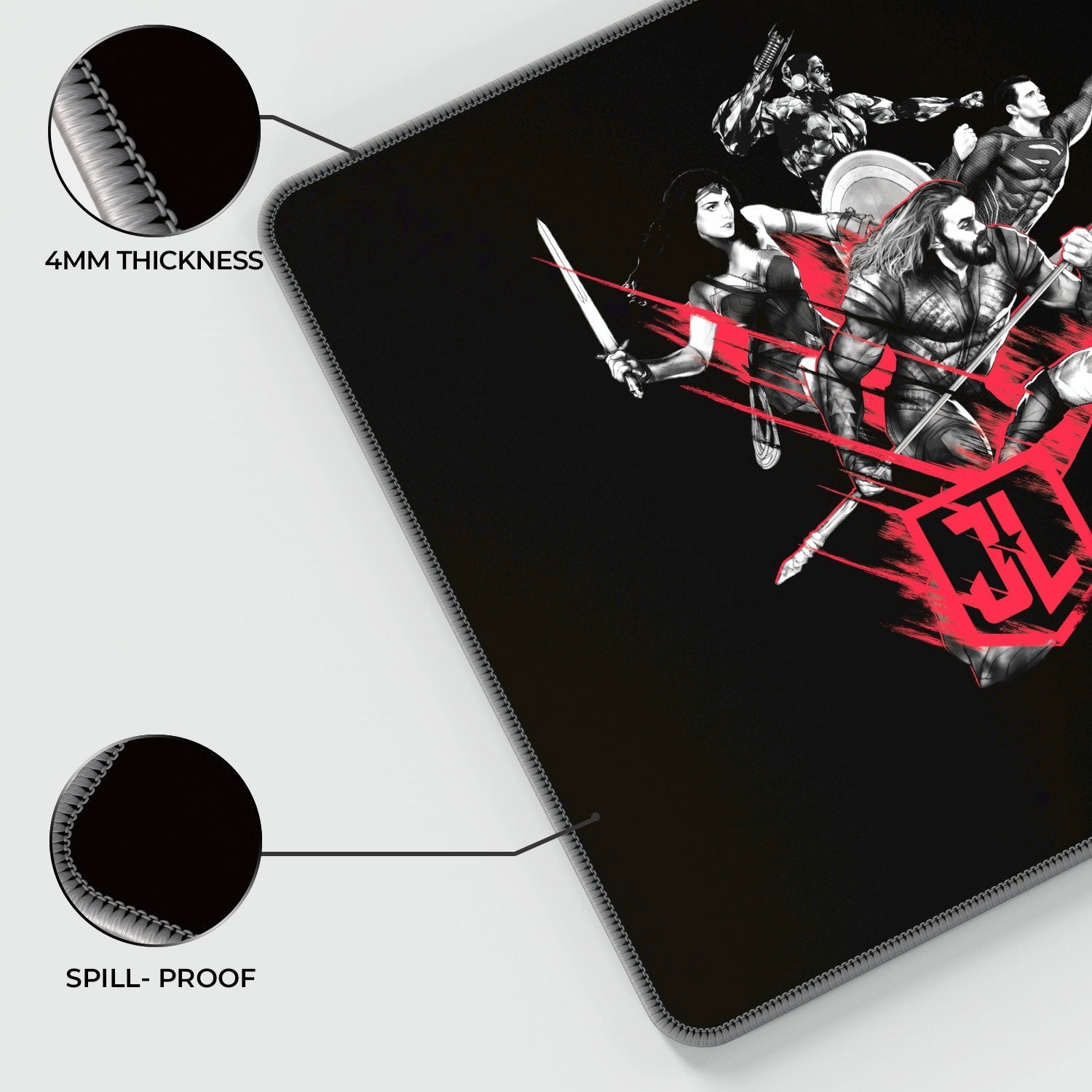 Justice League - Ready For Fight Gaming Mouse Pad 