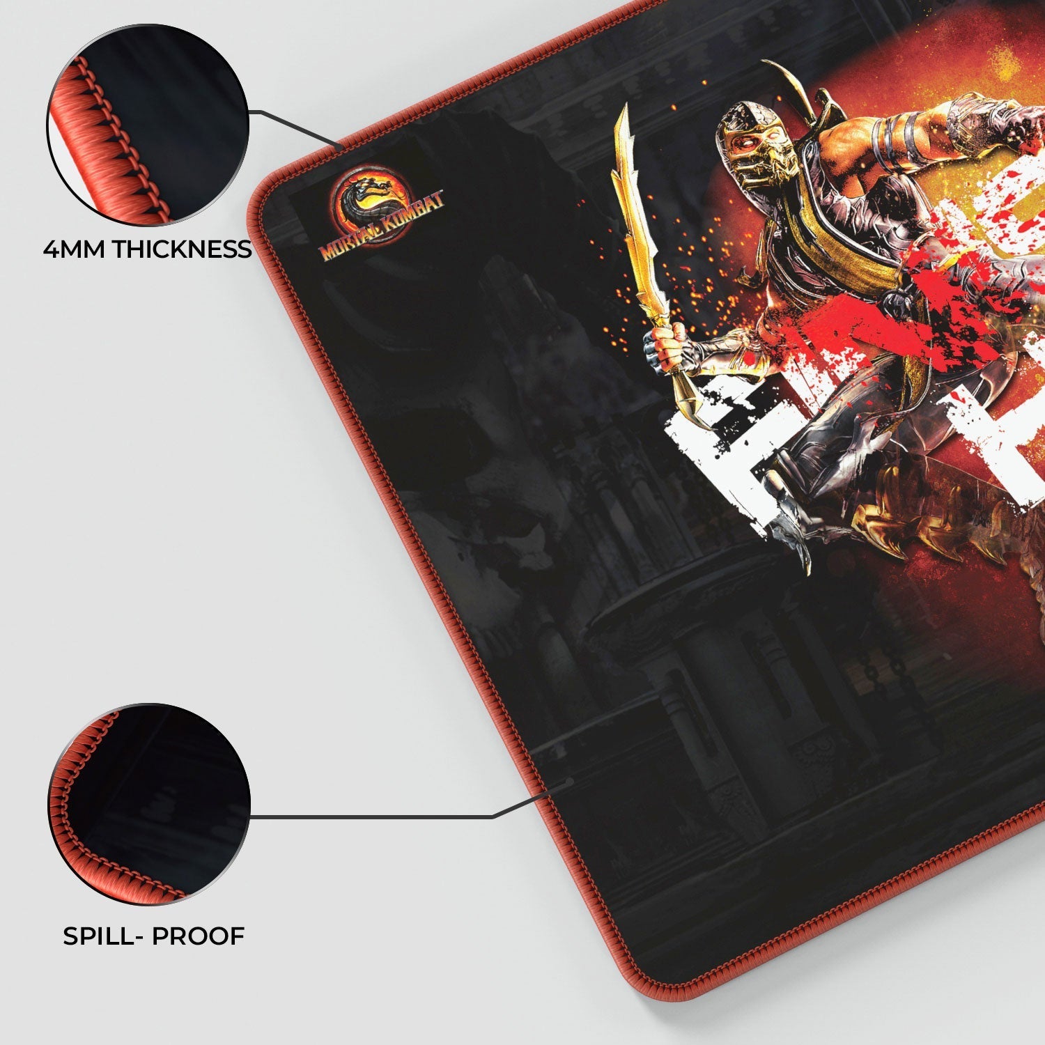 Mortal Kombat - FINISH HIM Gaming Mouse Pad 