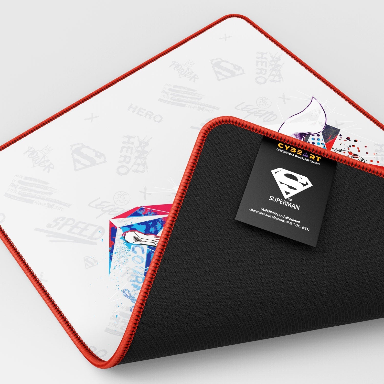 Superman - Truth Honor Courage Gaming Mouse Pad 