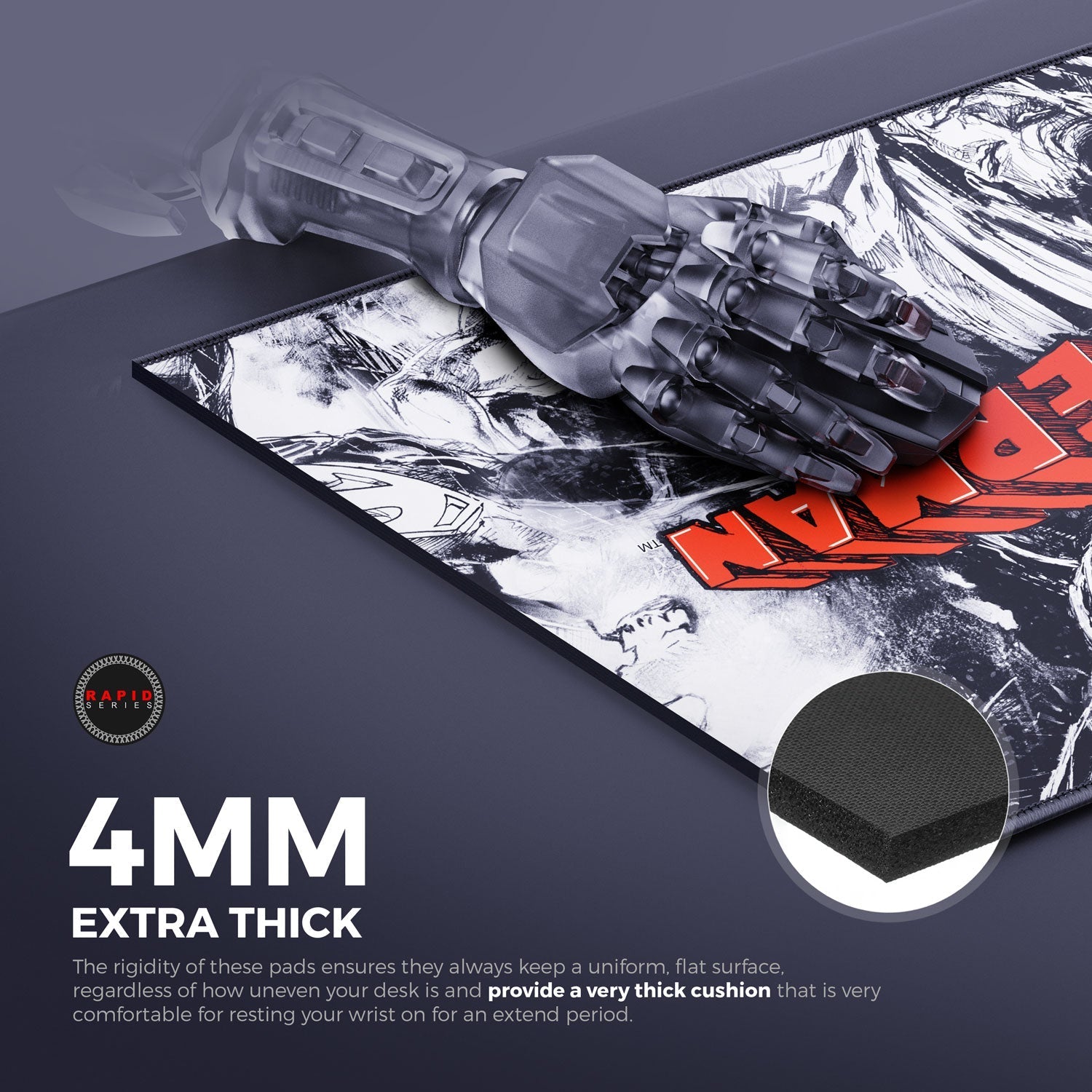 Superman Jim Lee Edition Gaming Mouse Pad 
