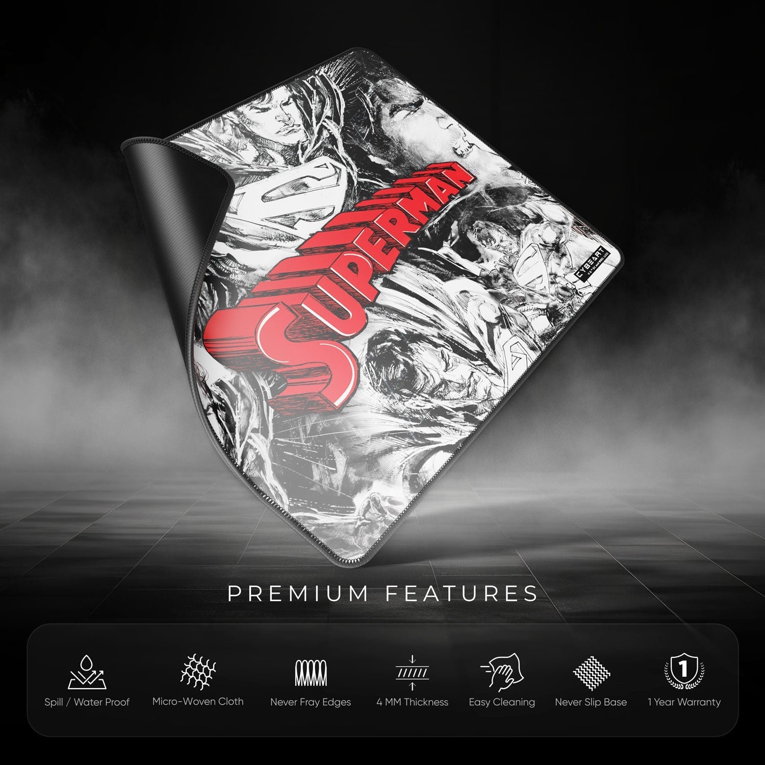 Superman Jim Lee Edition Gaming Mouse Pad 