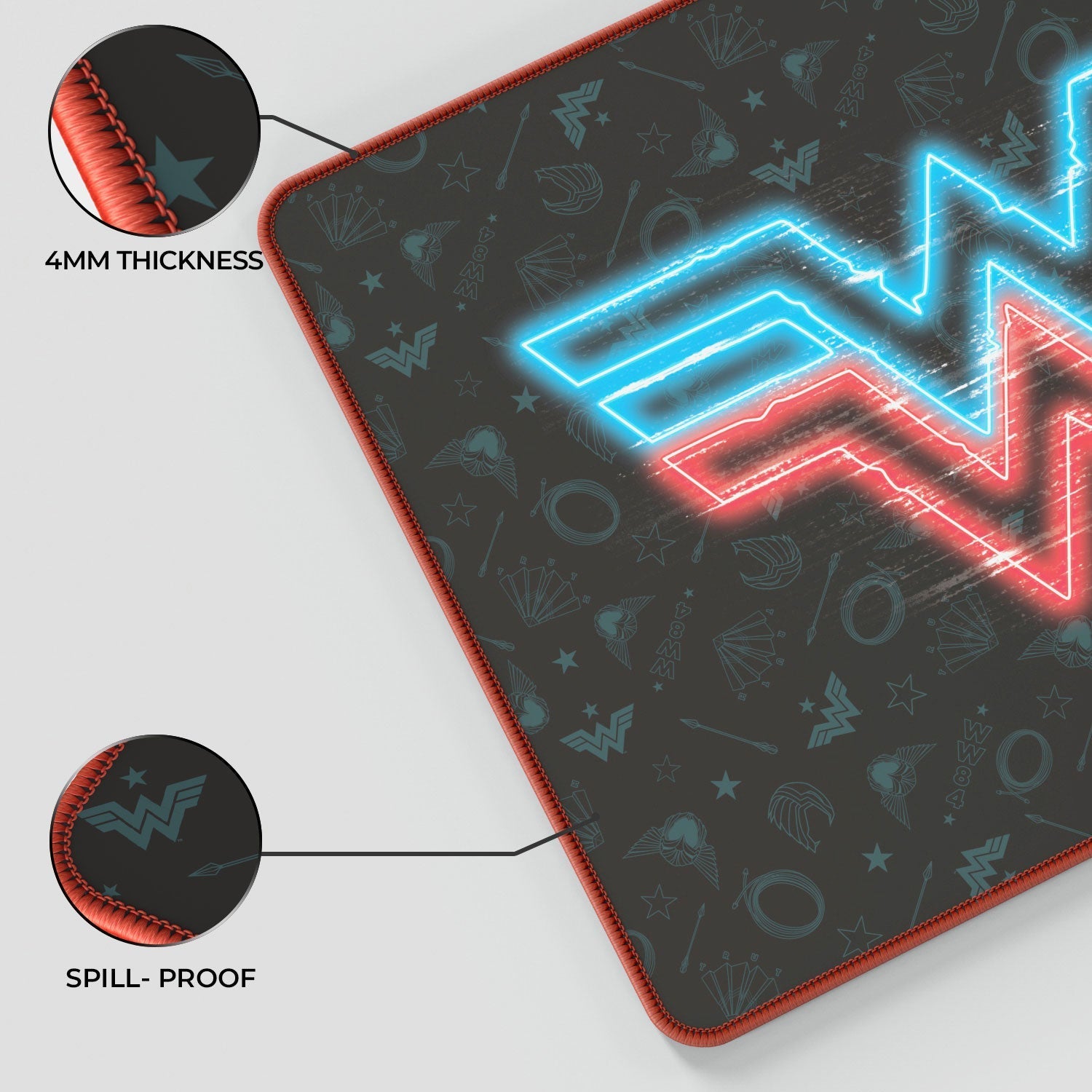 Wonder Woman - Electrified Gaming Mouse Pad 
