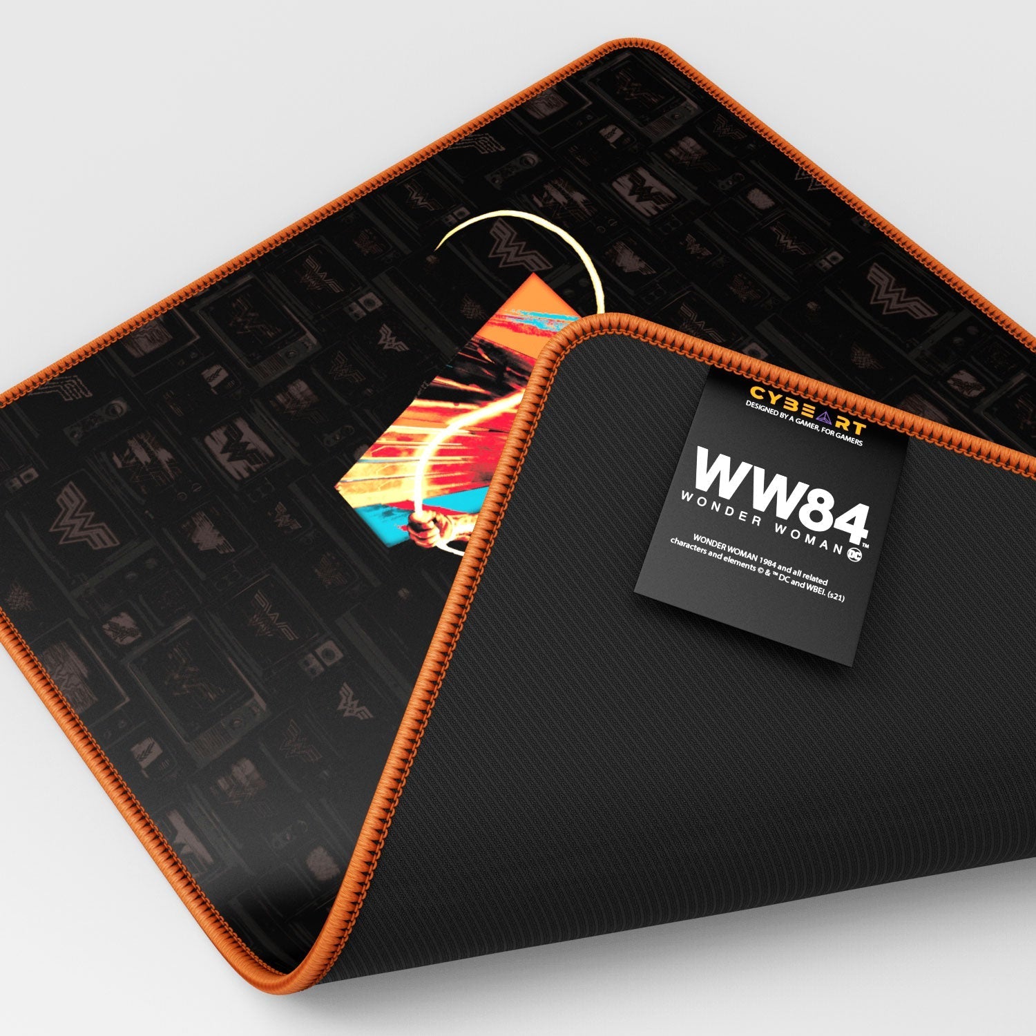 Wonder Woman Vs. Cheetah Gaming Mouse Pad 