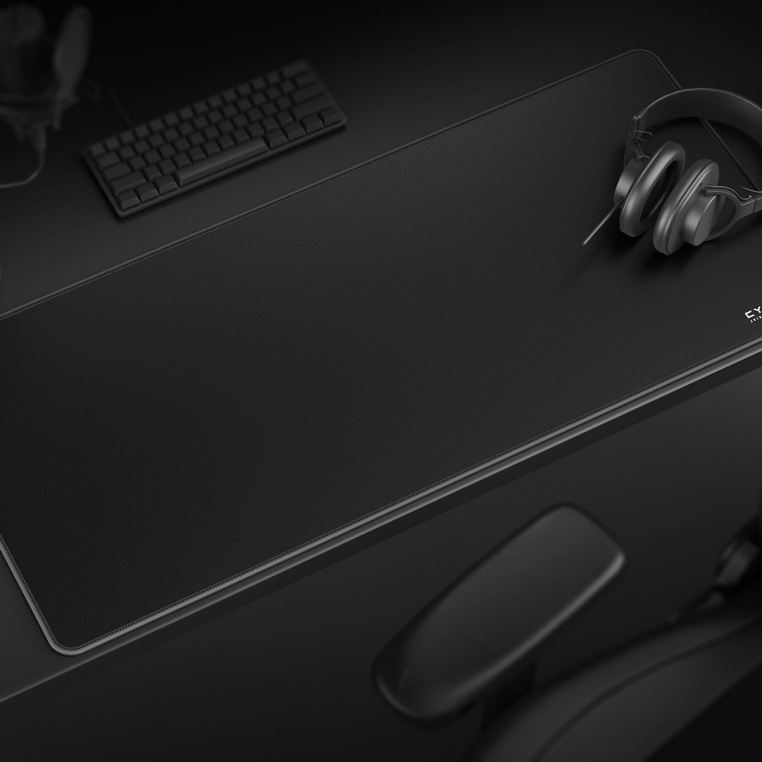 Ghost (Black) Gaming Mouse Pad 