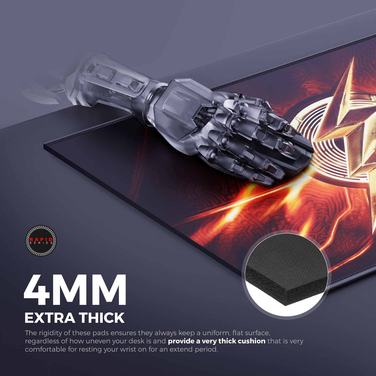 The Flash Gaming Mouse Pad 
