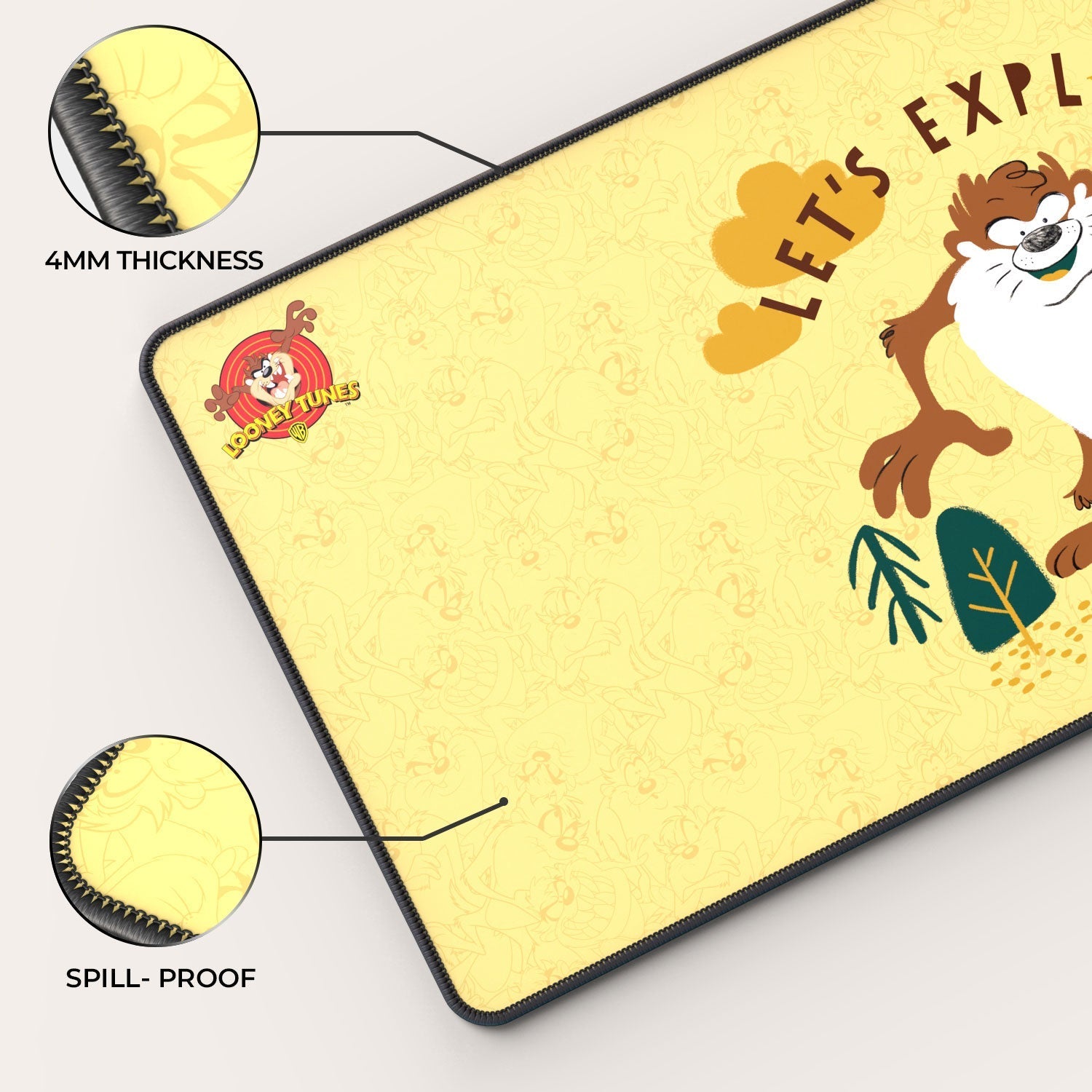 TAZ - The Tasmanian Devil Gaming Mouse Pad 