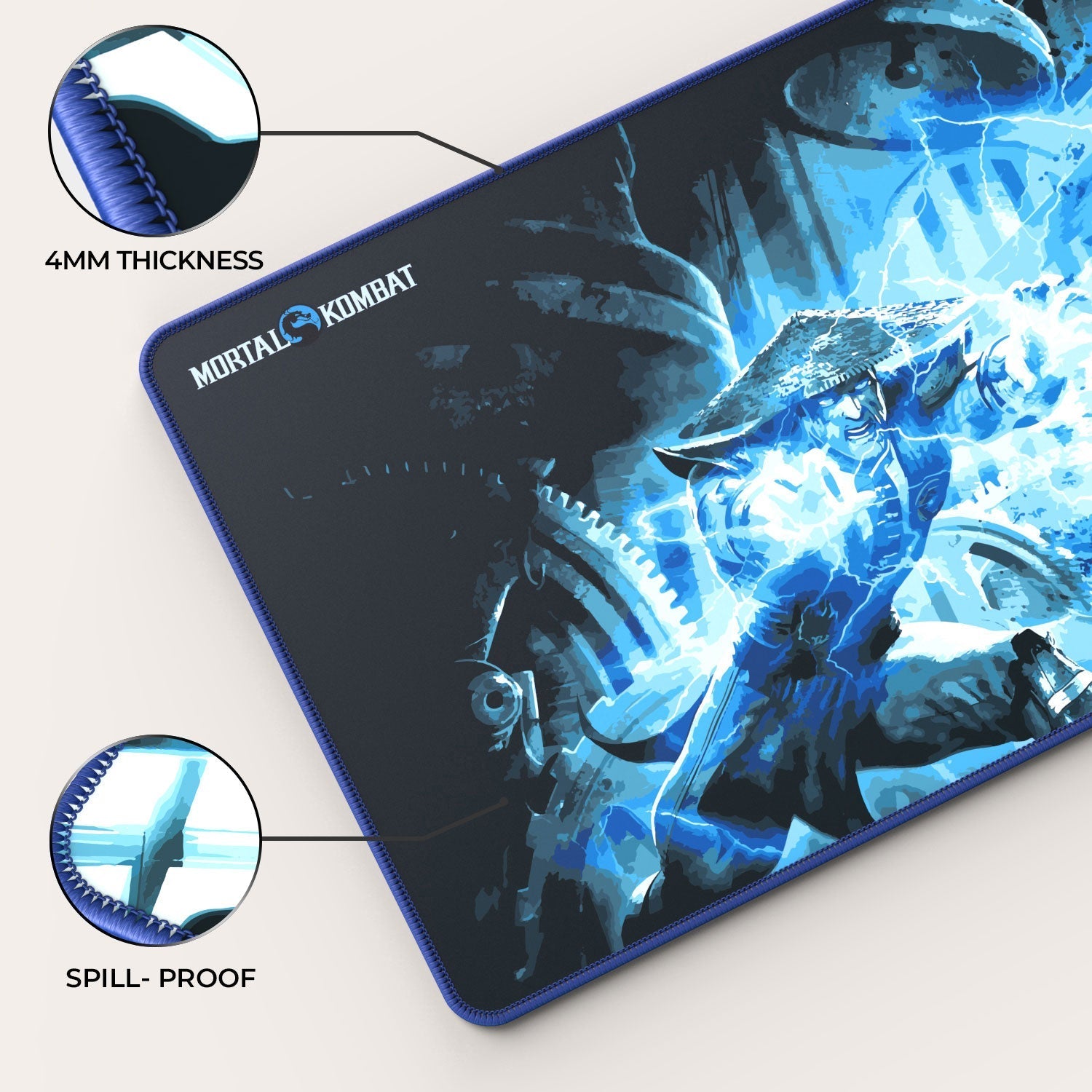 Mortal Kombat - RAIDEN Gaming Mouse Pad 