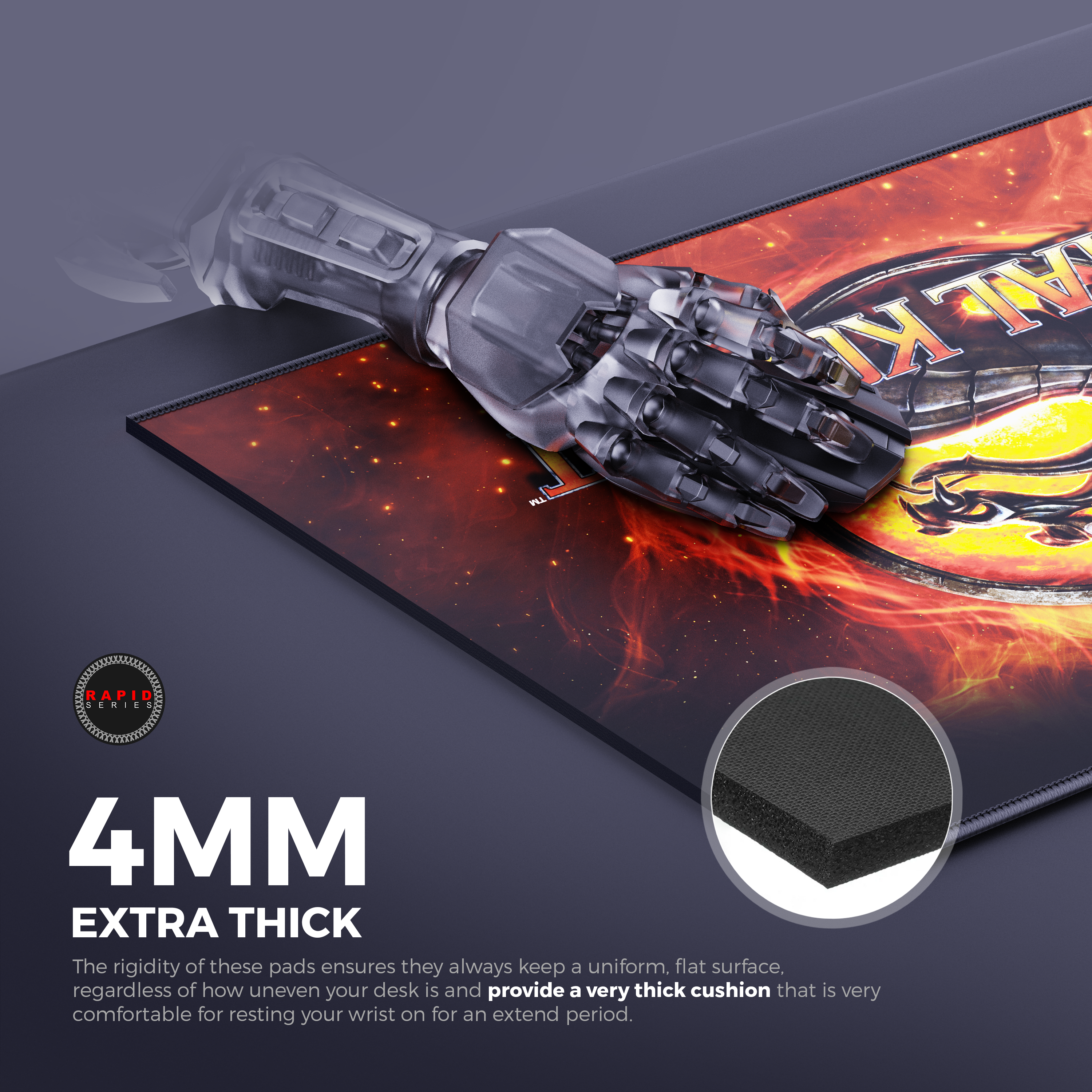 Mortal Kombat Gaming Mouse Pad 