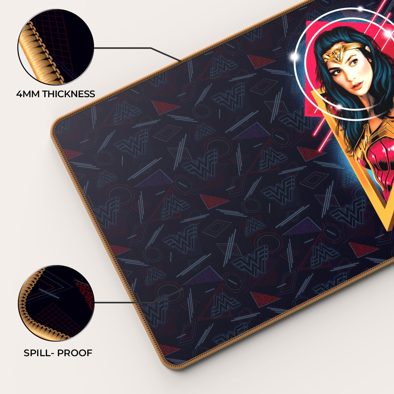Wonder Woman - Portrait Gaming Mouse Pad 