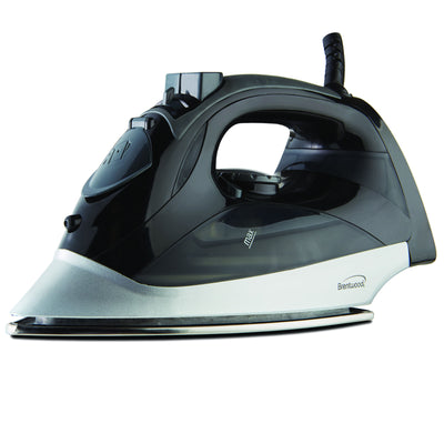 Brentwood Steam Iron With Auto Shut-OFF - Black - Free Shipping 