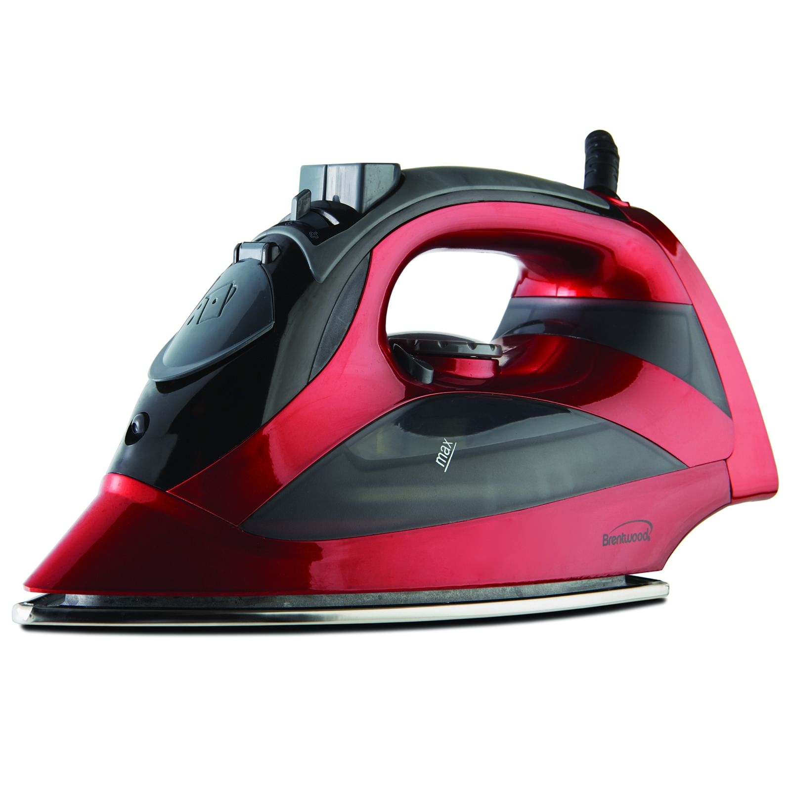 Brentwood Steam Iron With Auto Shut-OFF - Red - Free Shipping 