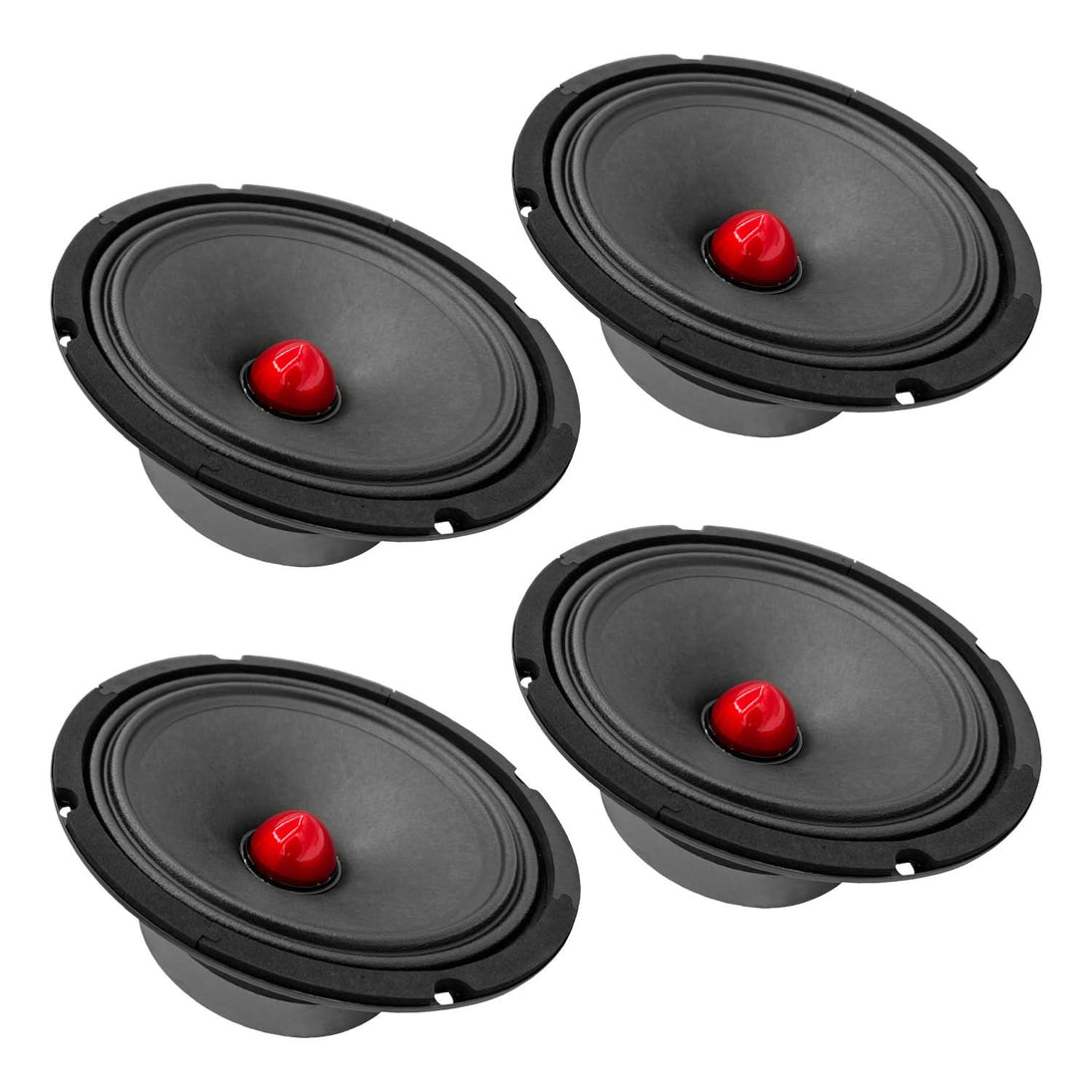 5Core 8 Inch Midrange Door Speaker 500W PMPO Subwoofer w Aluminum Bullet 8Ω Sub Woofer