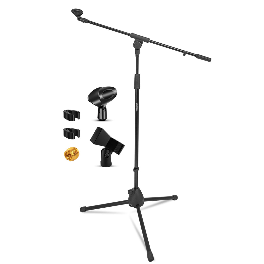 5Core Tripod Mic Stand Adjustable Holder Floor Microphone Boom Arm