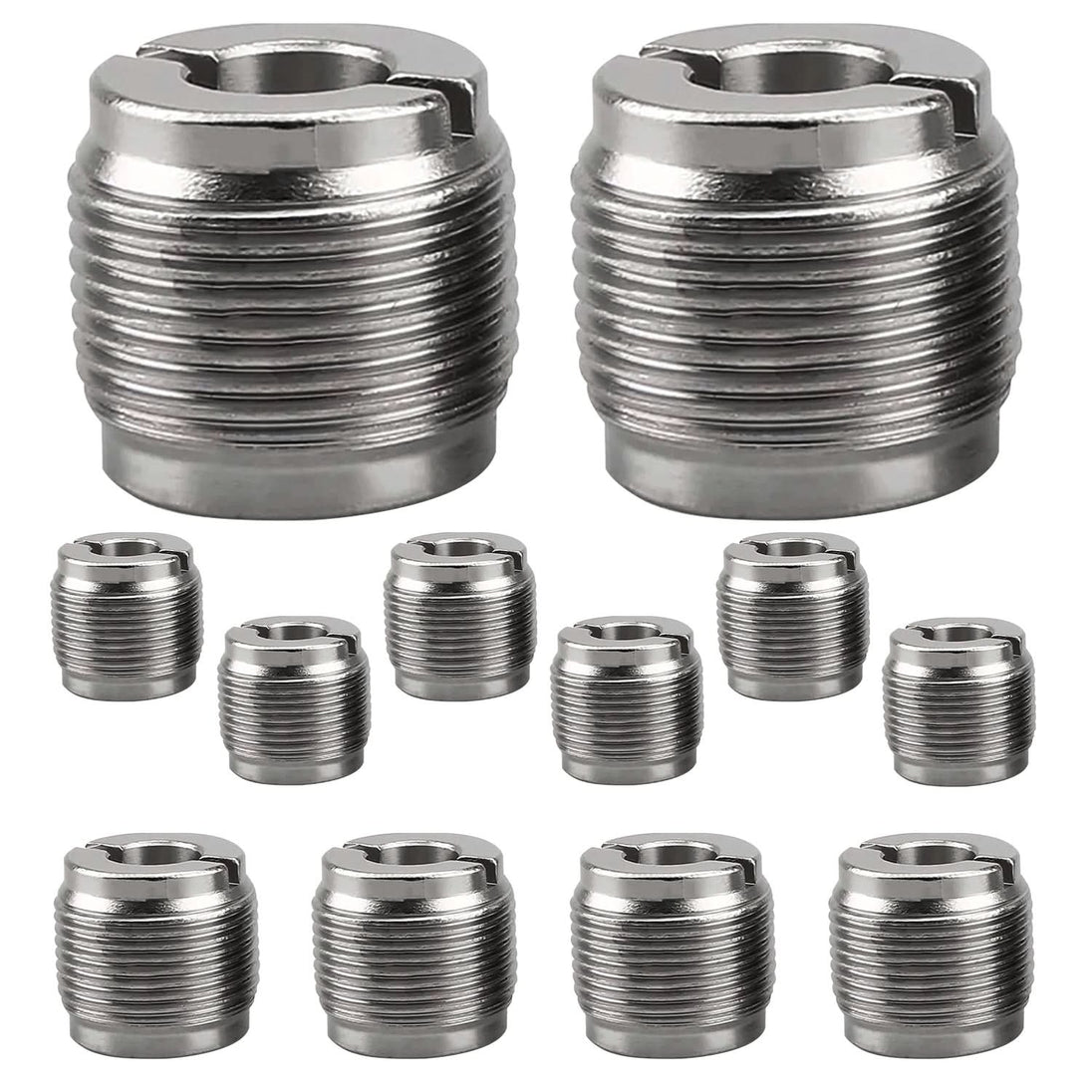 5 Core Mic Stand Adapter 12 Pieces 3/8 Female to 5/8 Male Screw Thread Conversion Connector