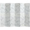 HOMCOM Screen Divider Room Divider Screen with Foldable Design for Indoor Bedroom Office 5.5' Rustic White