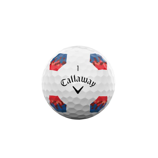 BALLE CALLAWAY CHROME SOFT 24 WHITE TRUTRACK 
