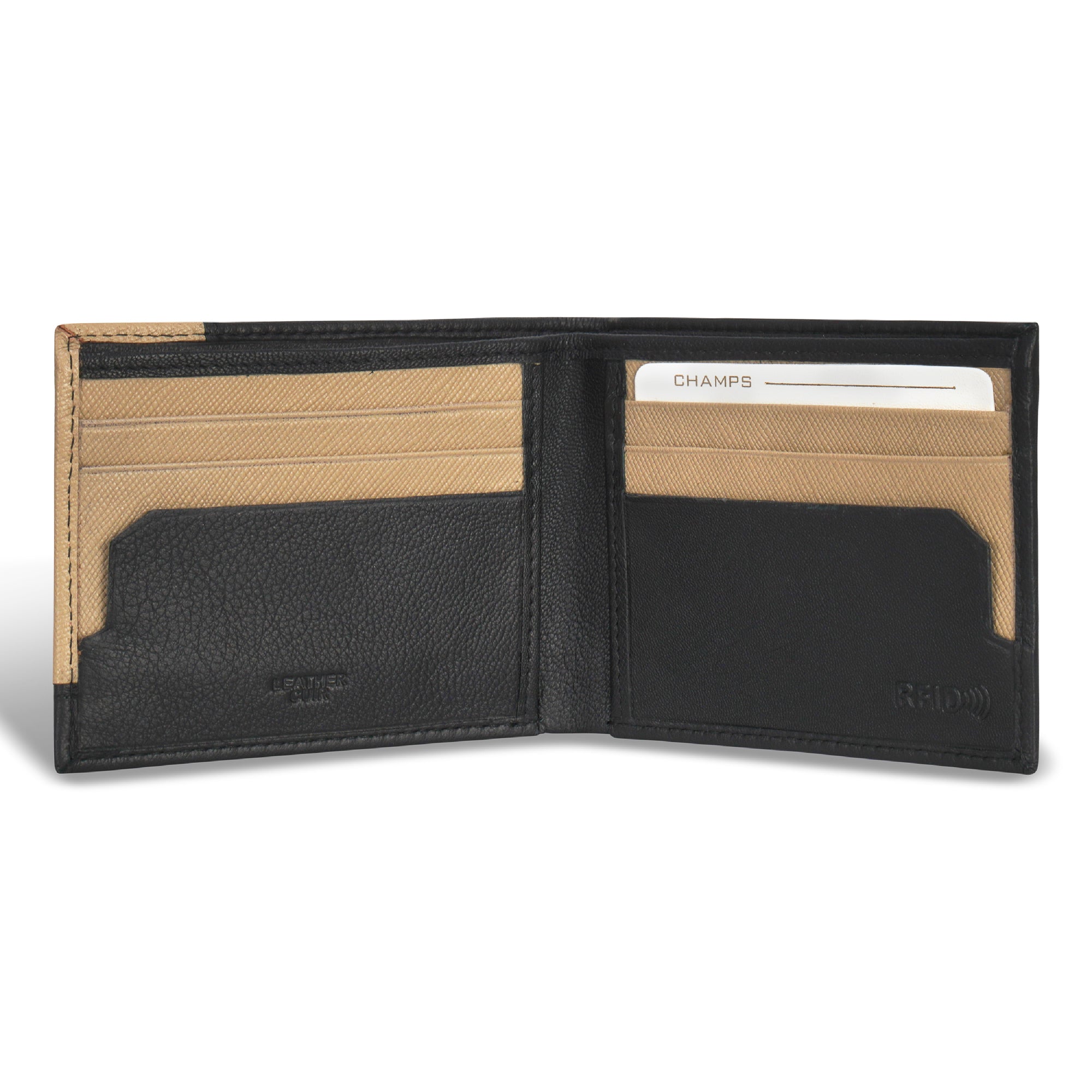 Iconic / Leather Bi-Fold Wallet 