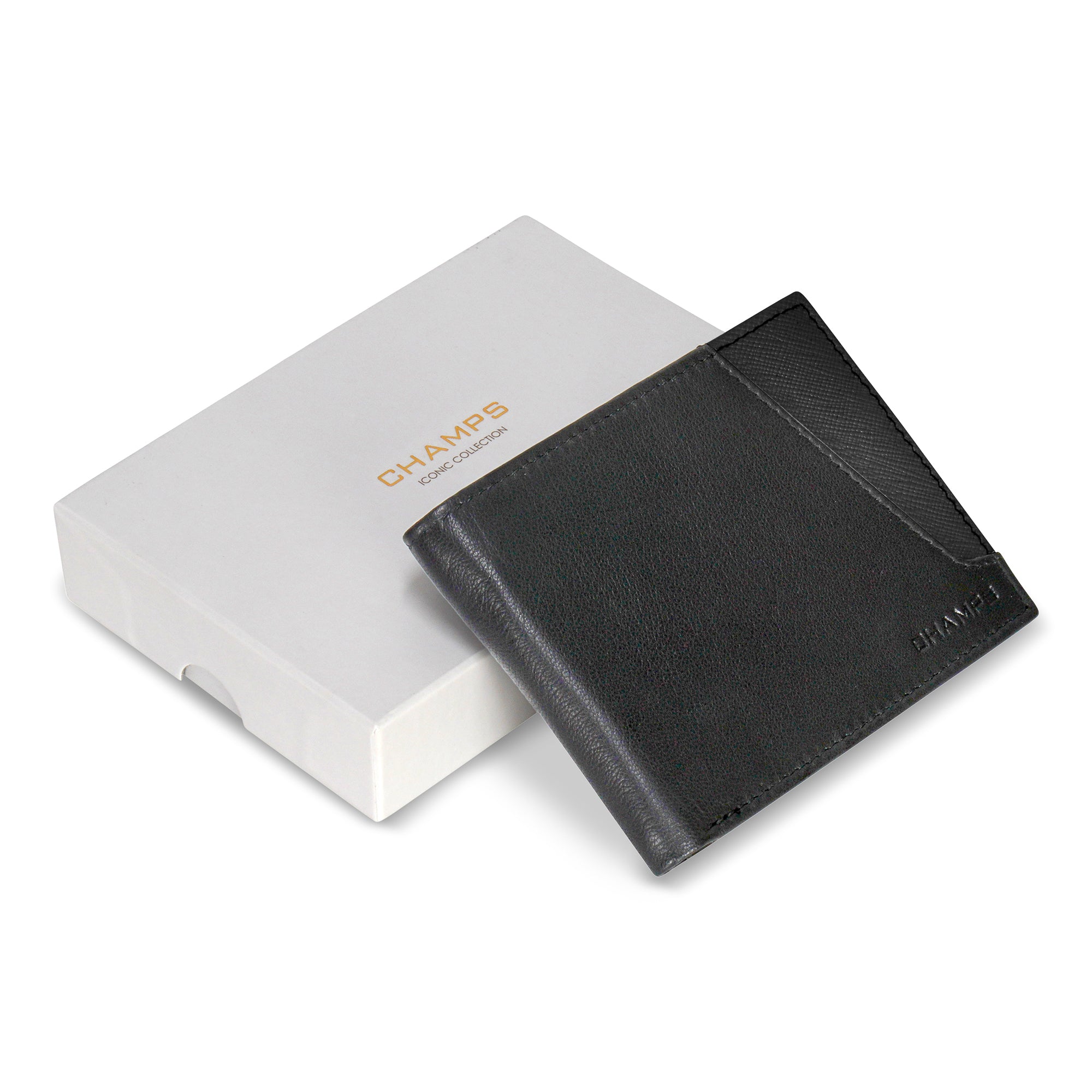 Iconic / Leather Top Wing Wallet 