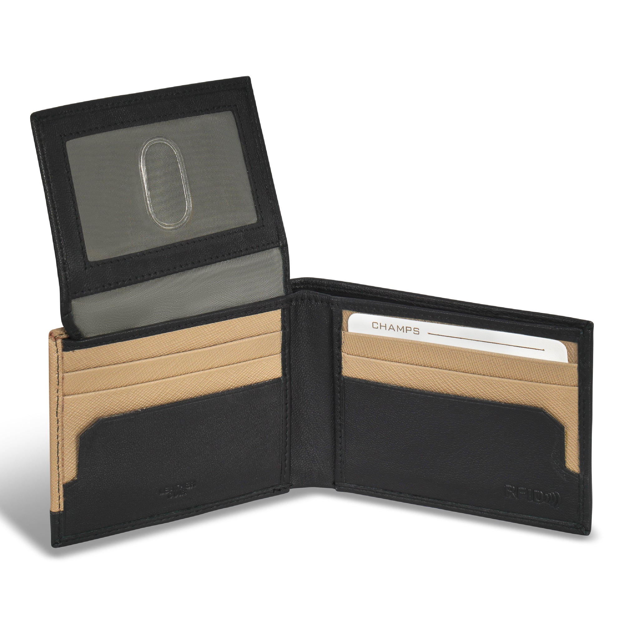 Iconic / Leather Top Wing Wallet 