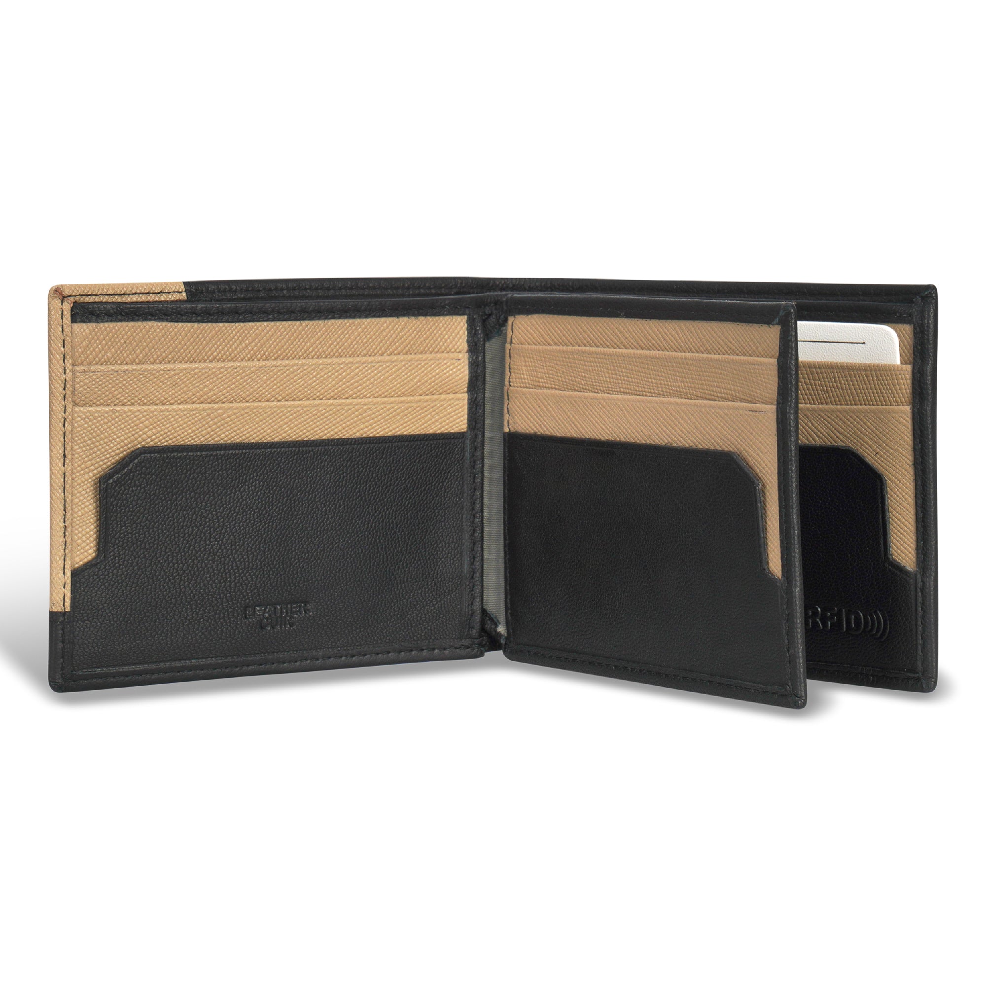 Iconic / Leather Center Wing Wallet 
