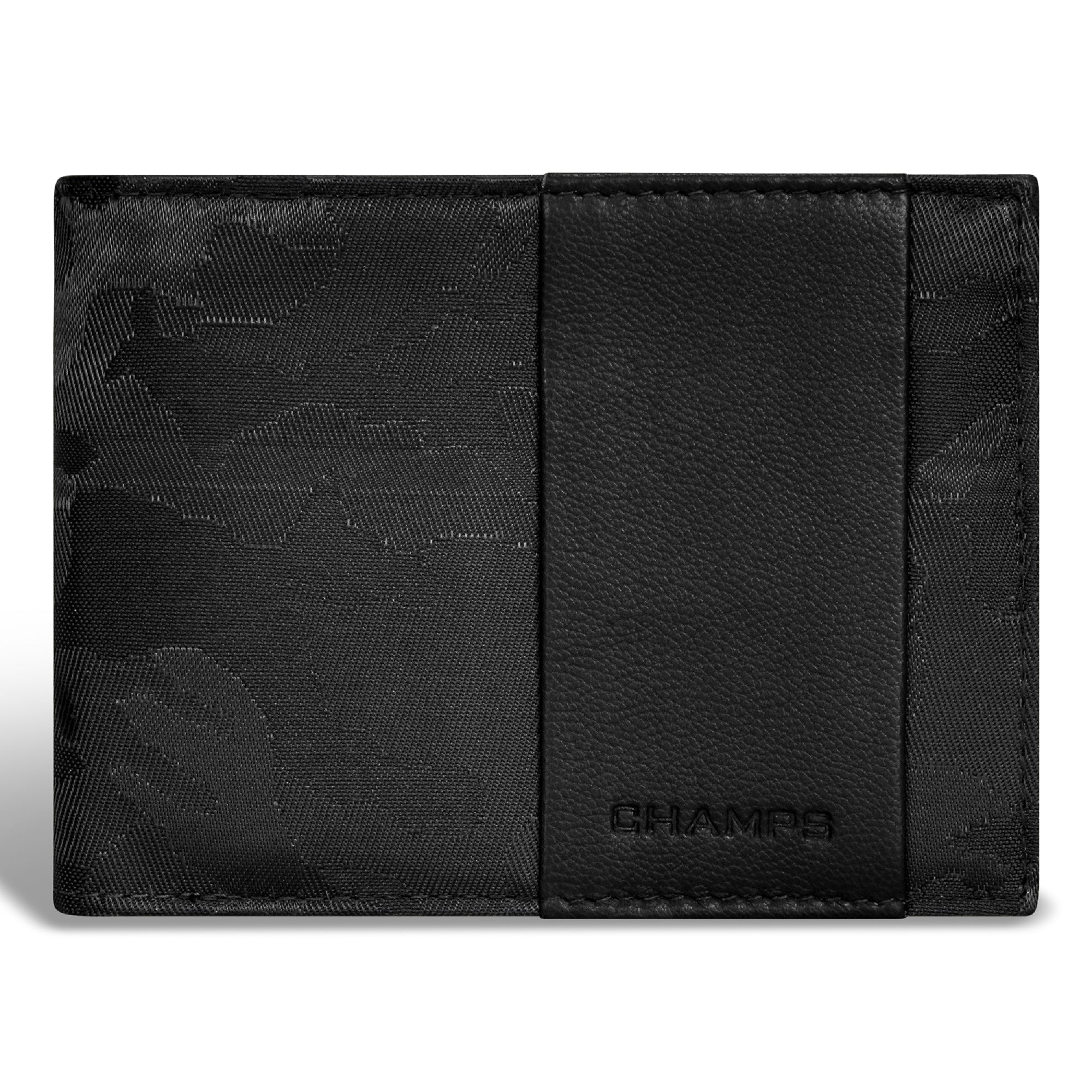 Camo / Leather Bi-Fold Wallet 