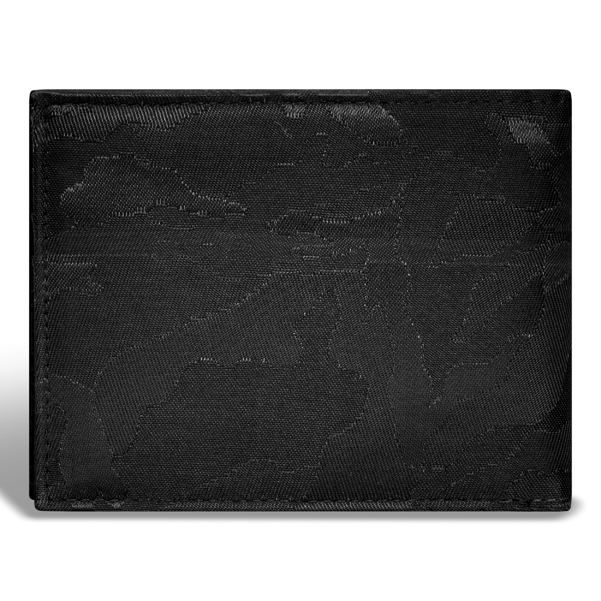 Camo / Leather Bi-Fold Wallet 
