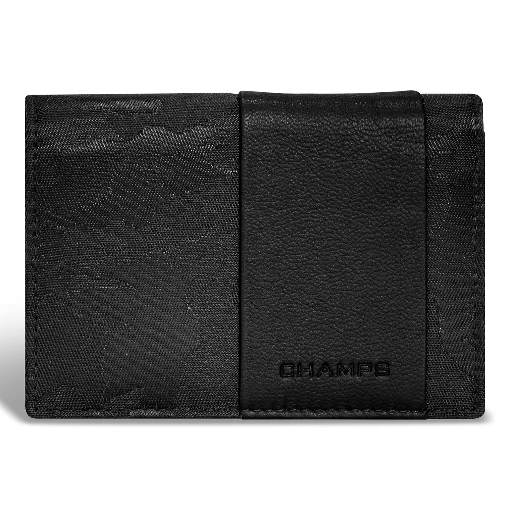 Camo / Leather Cardholder 