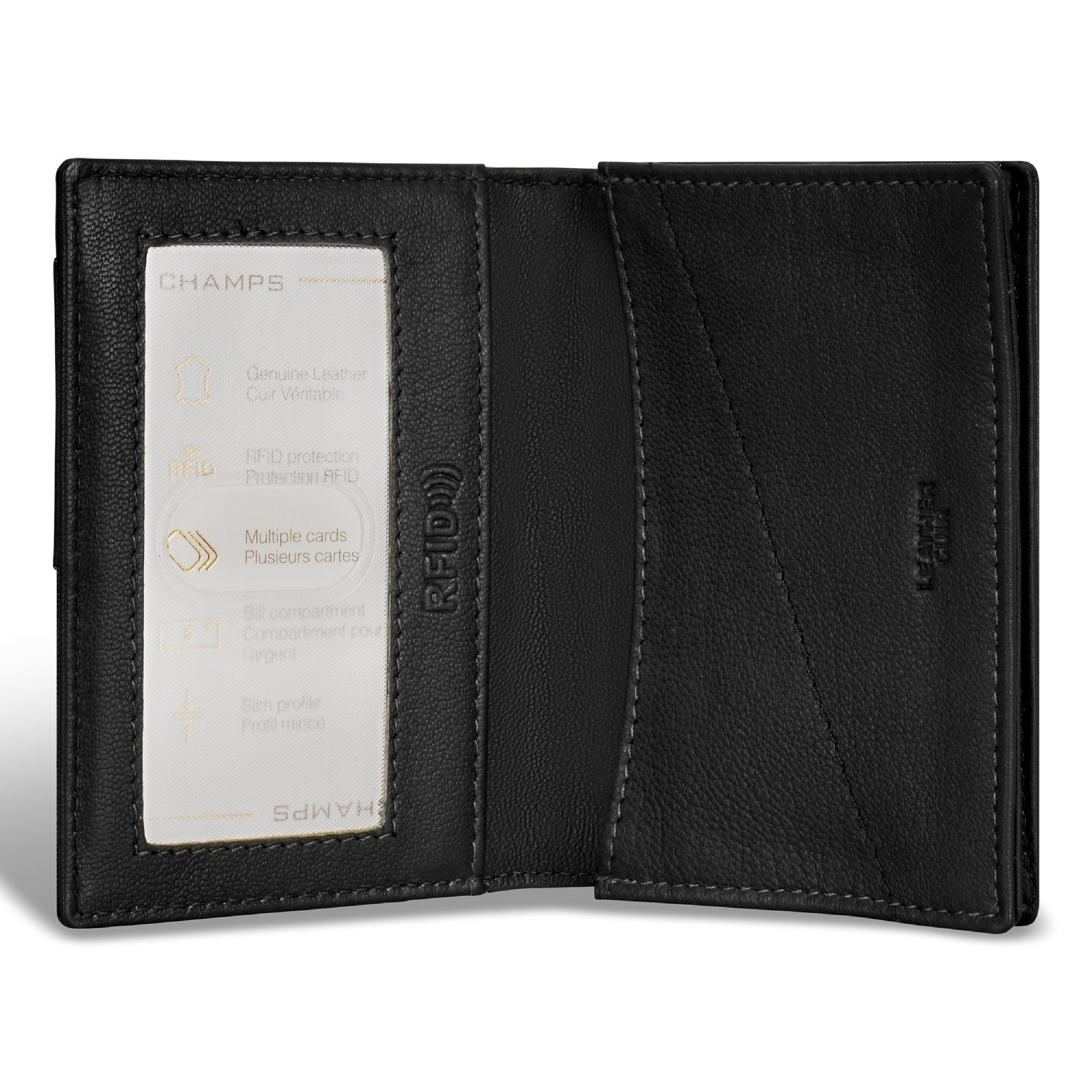 Camo / Leather Cardholder 