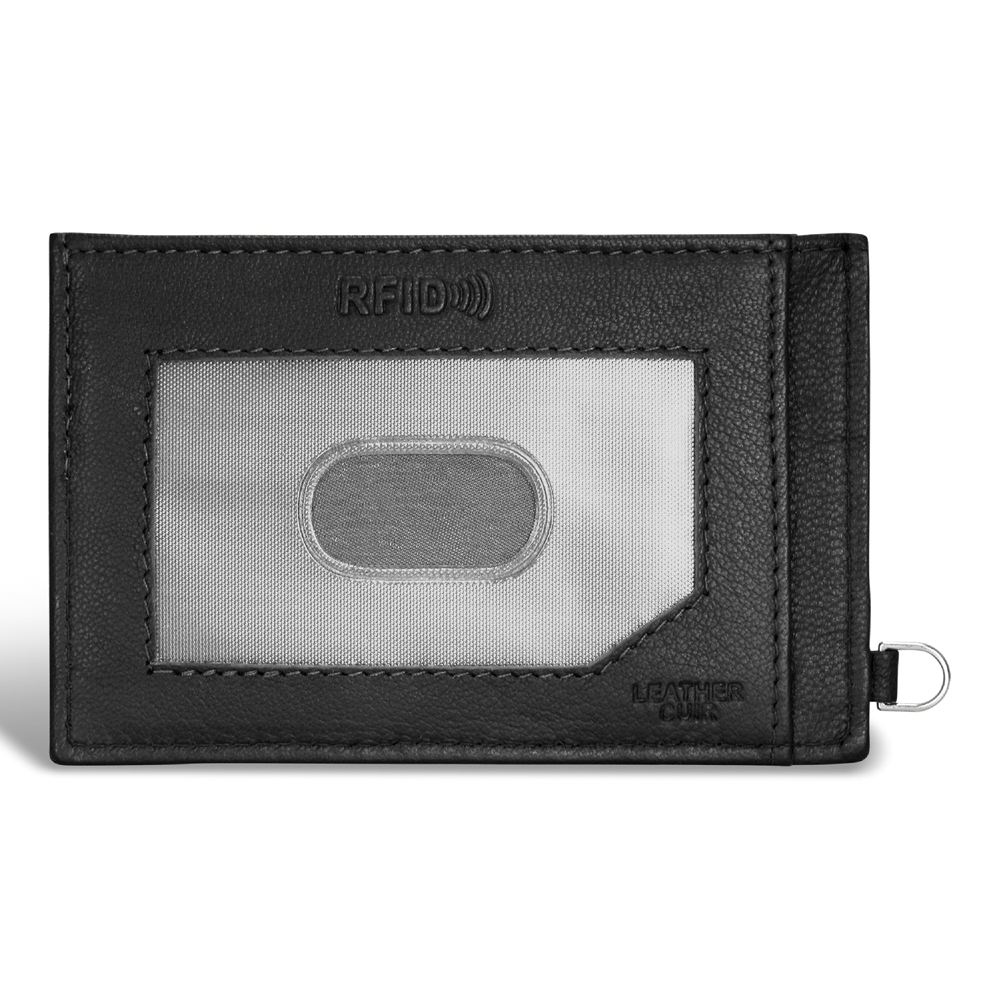Camo / Leather Slim Cardholder 