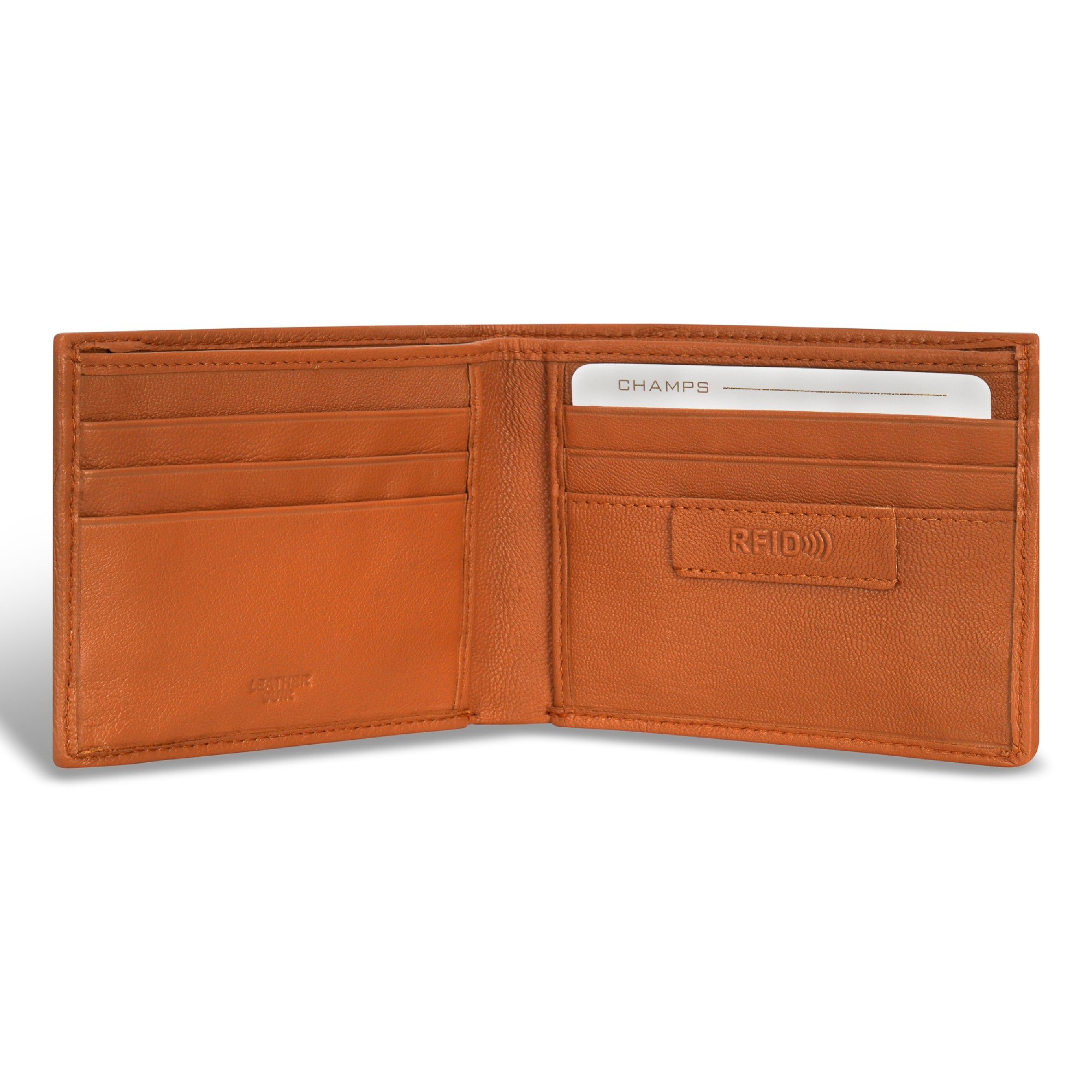 Denim / Leather Bi-Fold Wallet 