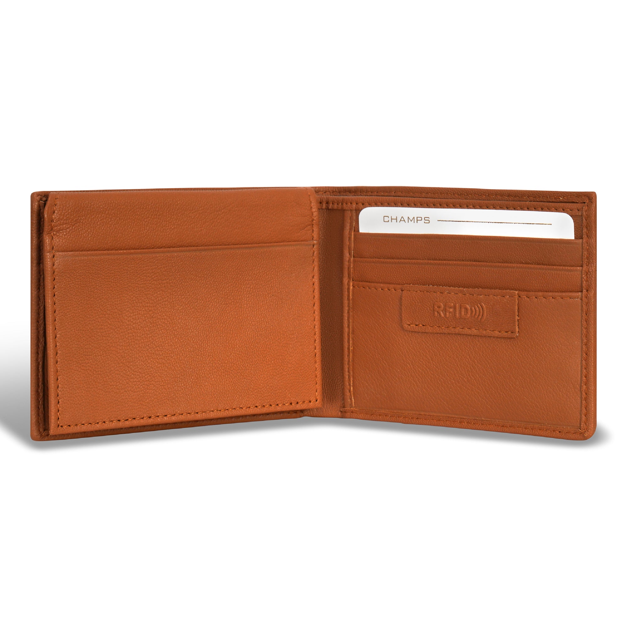 Denim / Leather Top Wing Wallet 