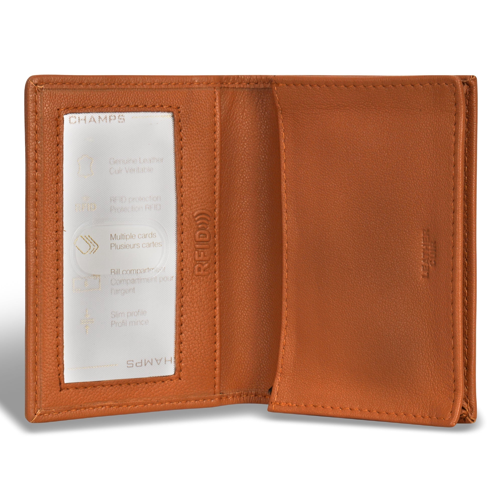 Denim / Leather Cardholder 