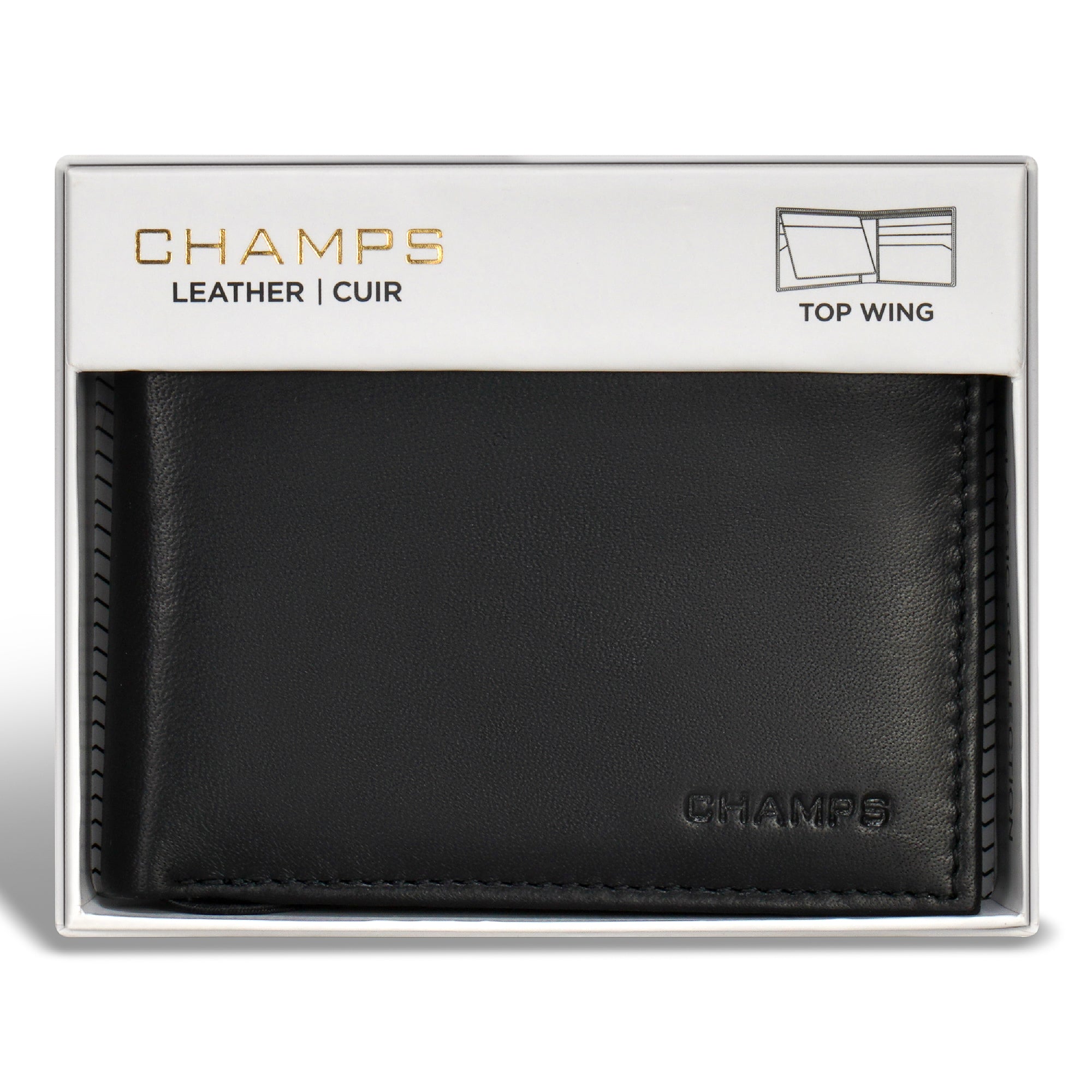 Classic / Leather Top-Wing Wallet 