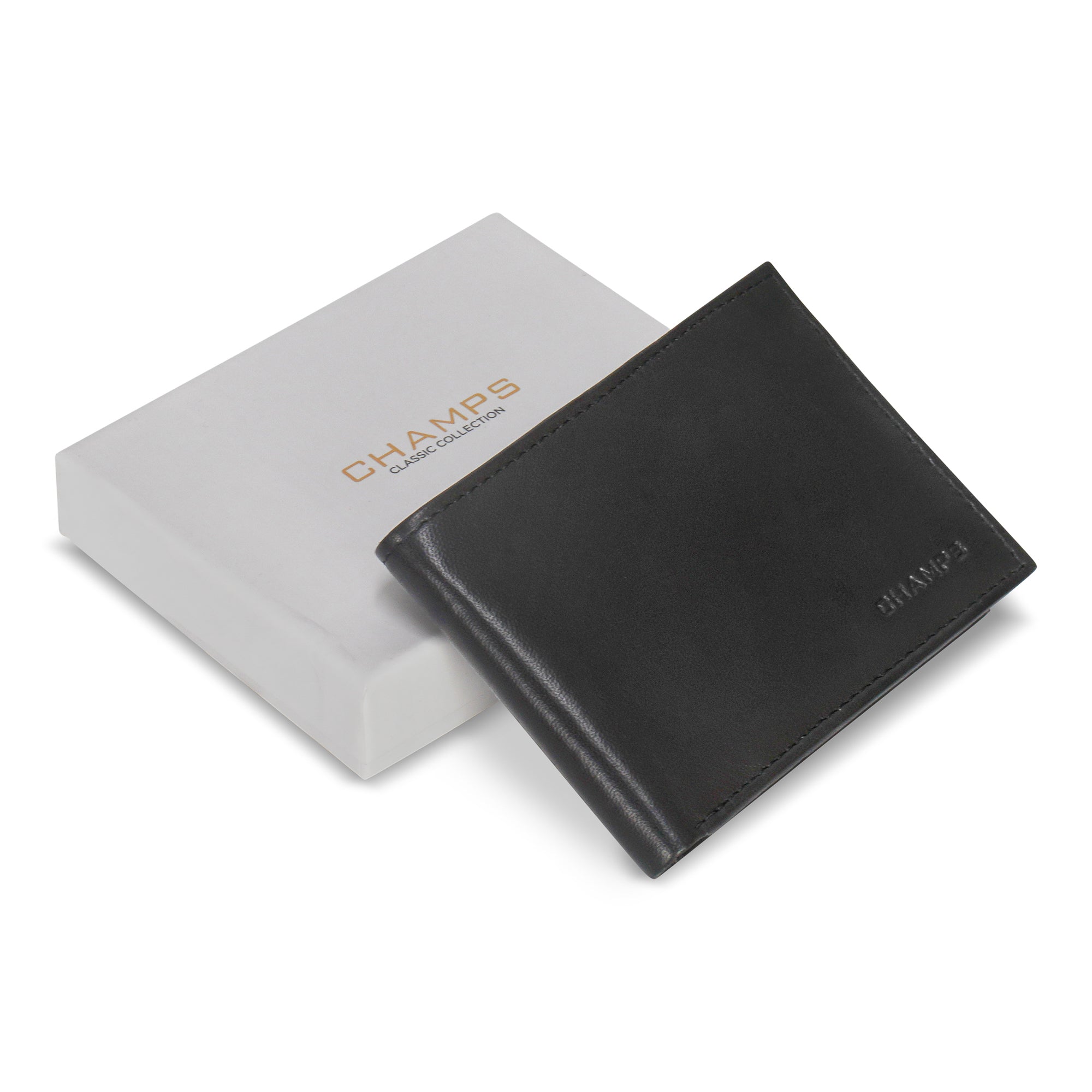 Classic / Leather Center-Wing Wallet 