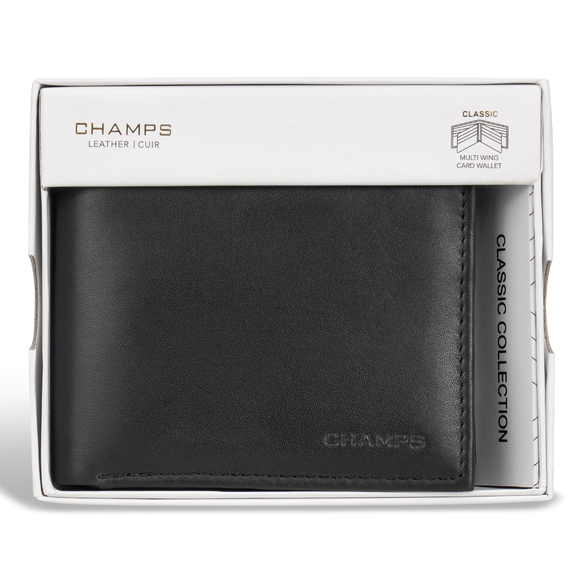 Classic / Leather Multi-Wing Card Wallet 